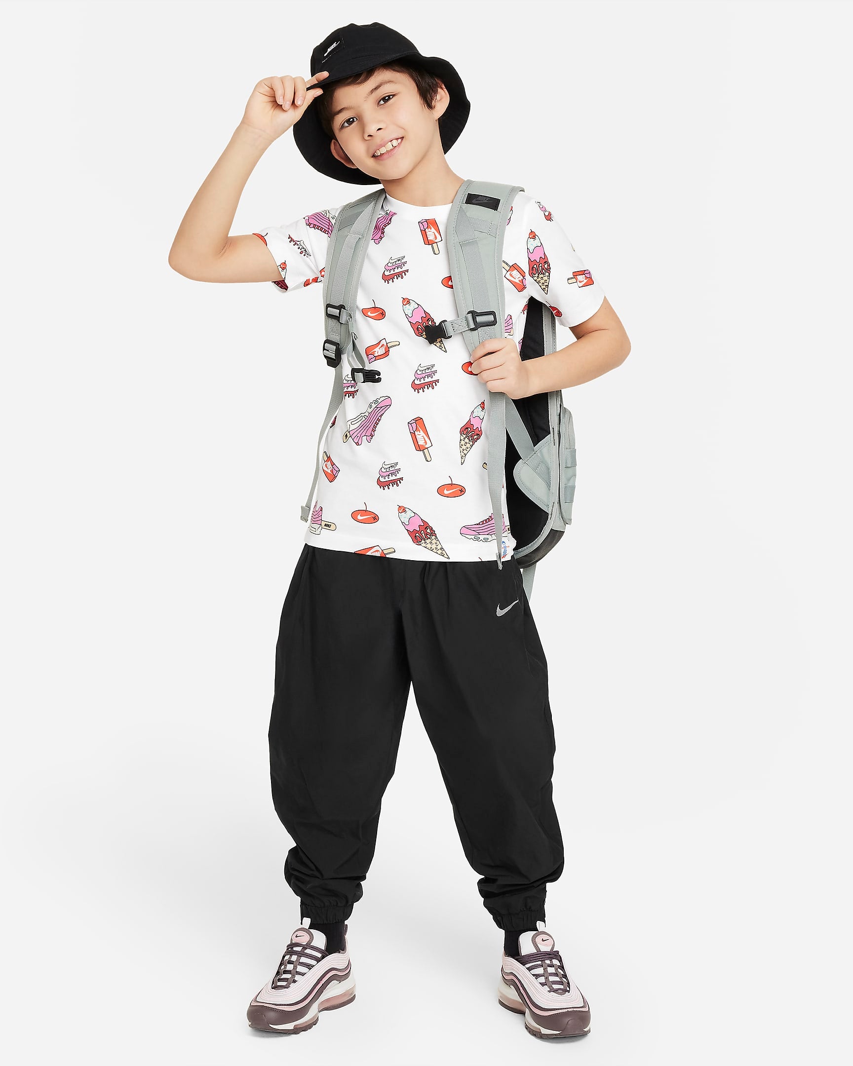 Image of Юношеска Тениска NIKE K NSW TEE KC2.3 SOLE FOOD - Ballistic-sport