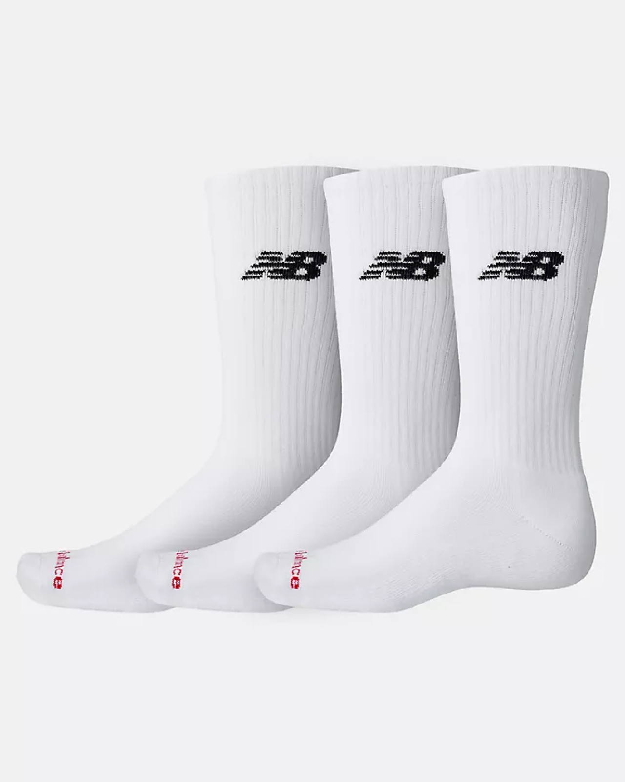 Image of Унисекс Чорапи NEW BALANCE SOCKS EVERYDAY CREW - 3 PACK LAS51293-WHITE Ballistic sport, Балистик