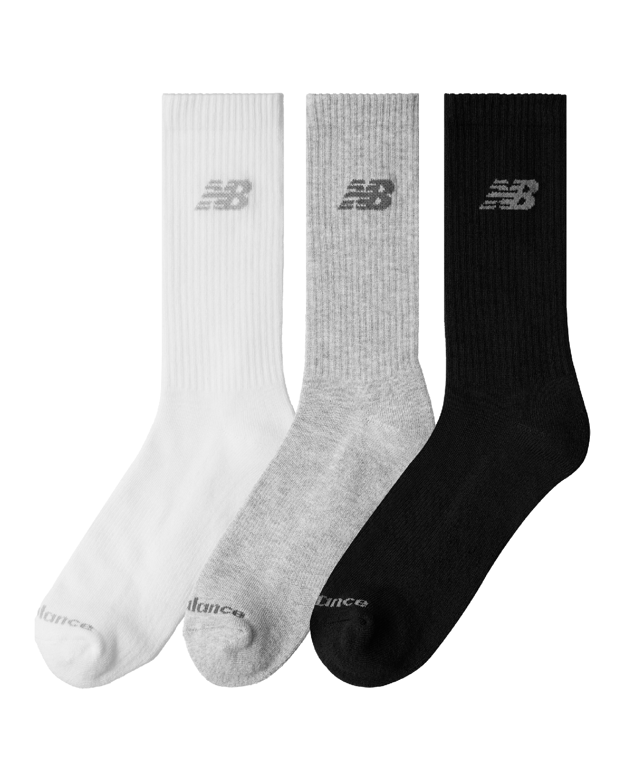 Image of Унисекс Чорапи NEW BALANCE SOCK PERFORMANCE BASIC CREW 3 PACK