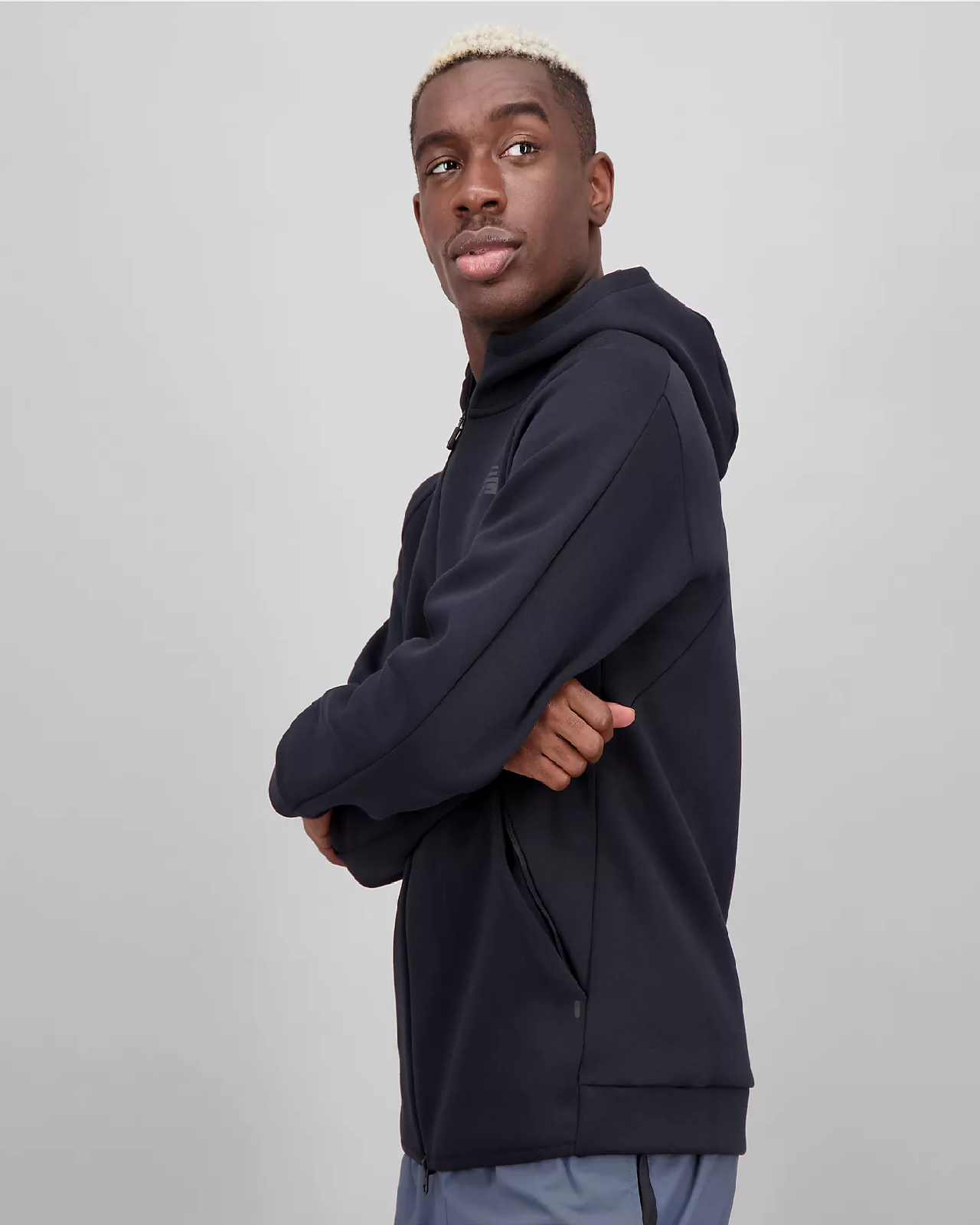Мъжки суитшърт NEW BALANCE JACKET R.W.TECH FLEECE FULL ZIP - Ballistic-sport