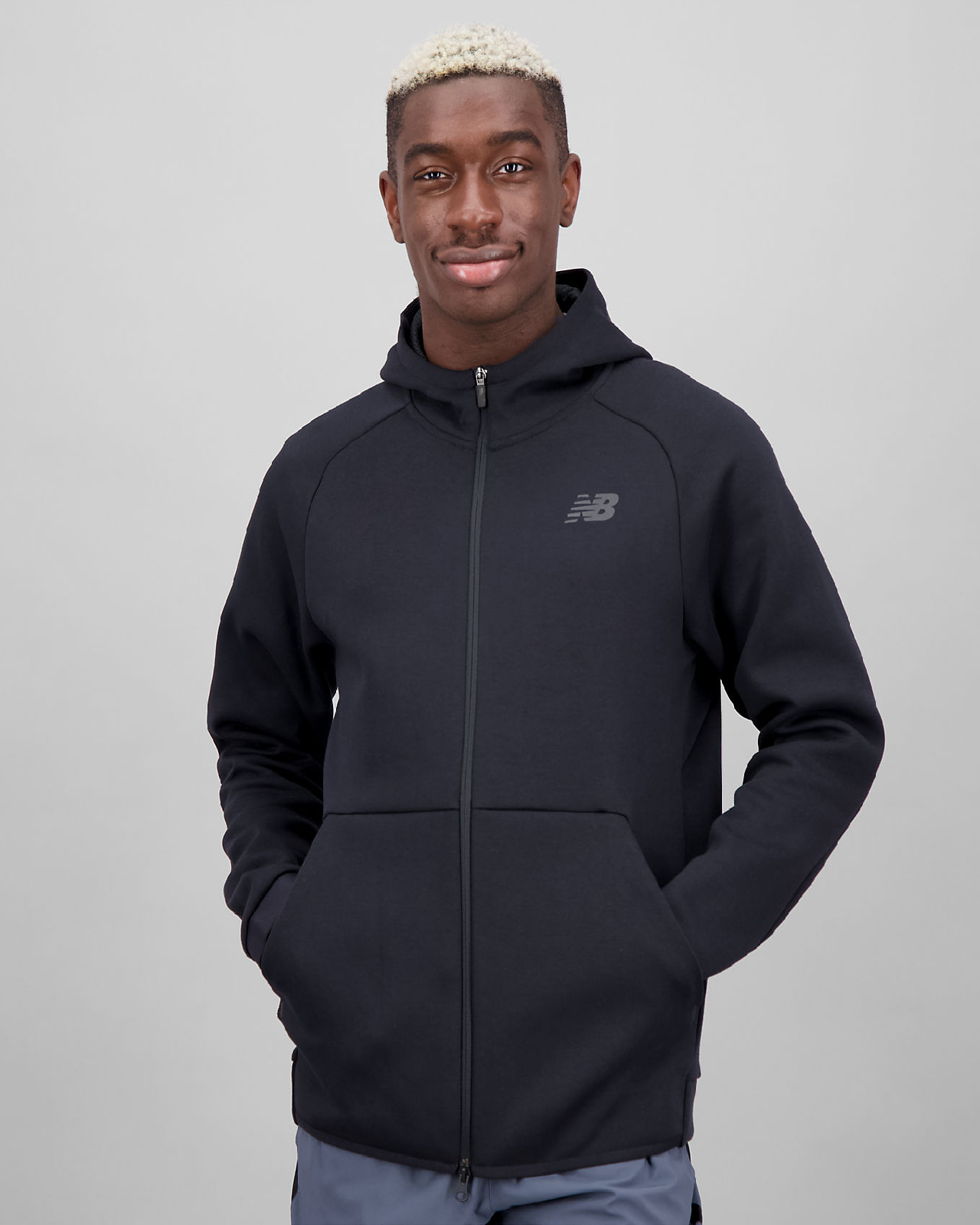 Мъжки суитшърт NEW BALANCE JACKET R.W.TECH FLEECE FULL ZIP - Ballistic-sport