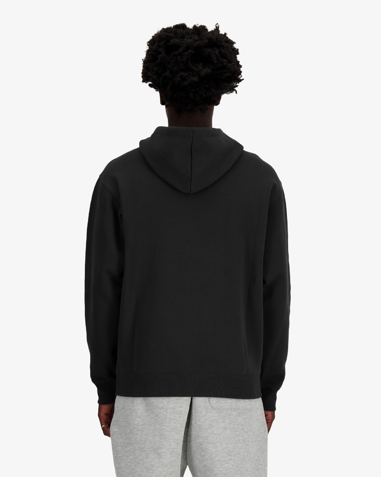 Мъжки Суитшърт NEW BALANCE JACKET NEW BALANCE STACKED LOGO FRENCH TERRY FULL ZIP HOODIE
