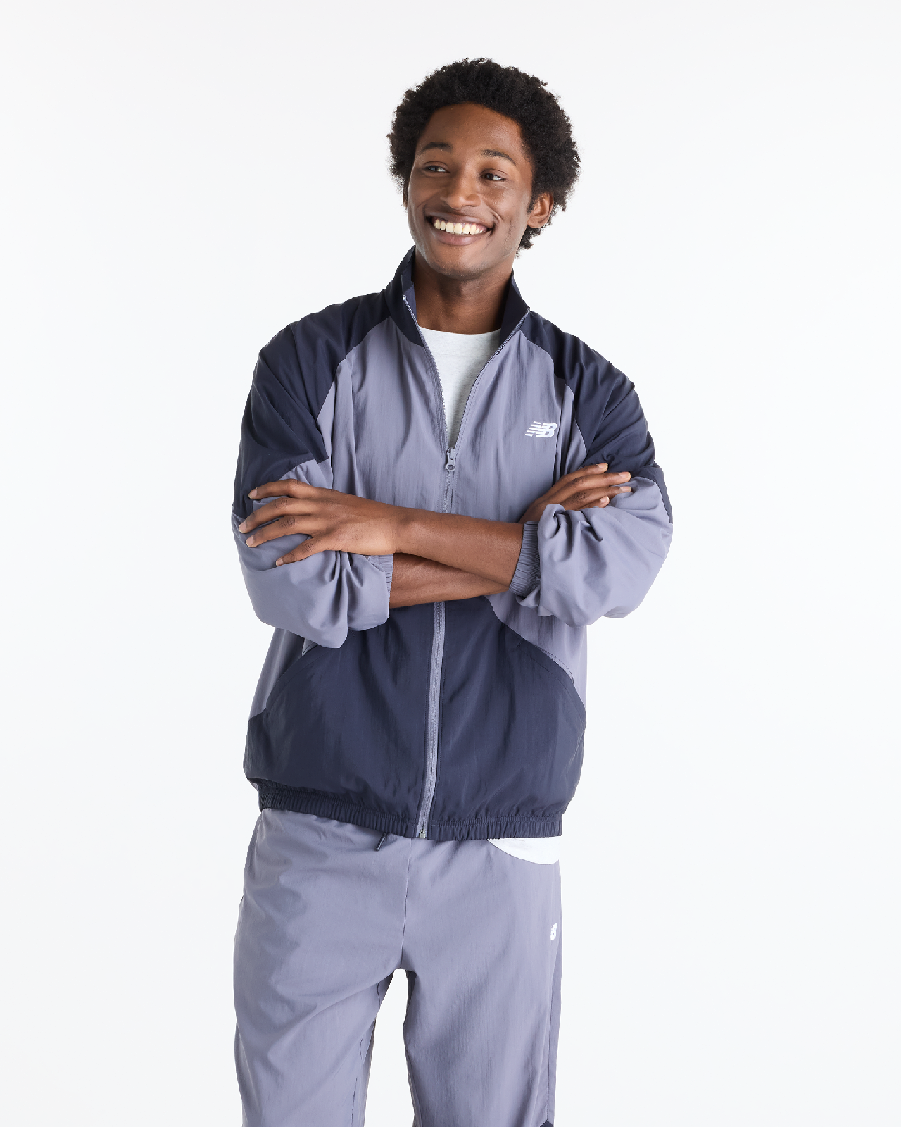 Image of Мъжко Яке NEW BALANCE JACKET SPORT LEGACY JACKET