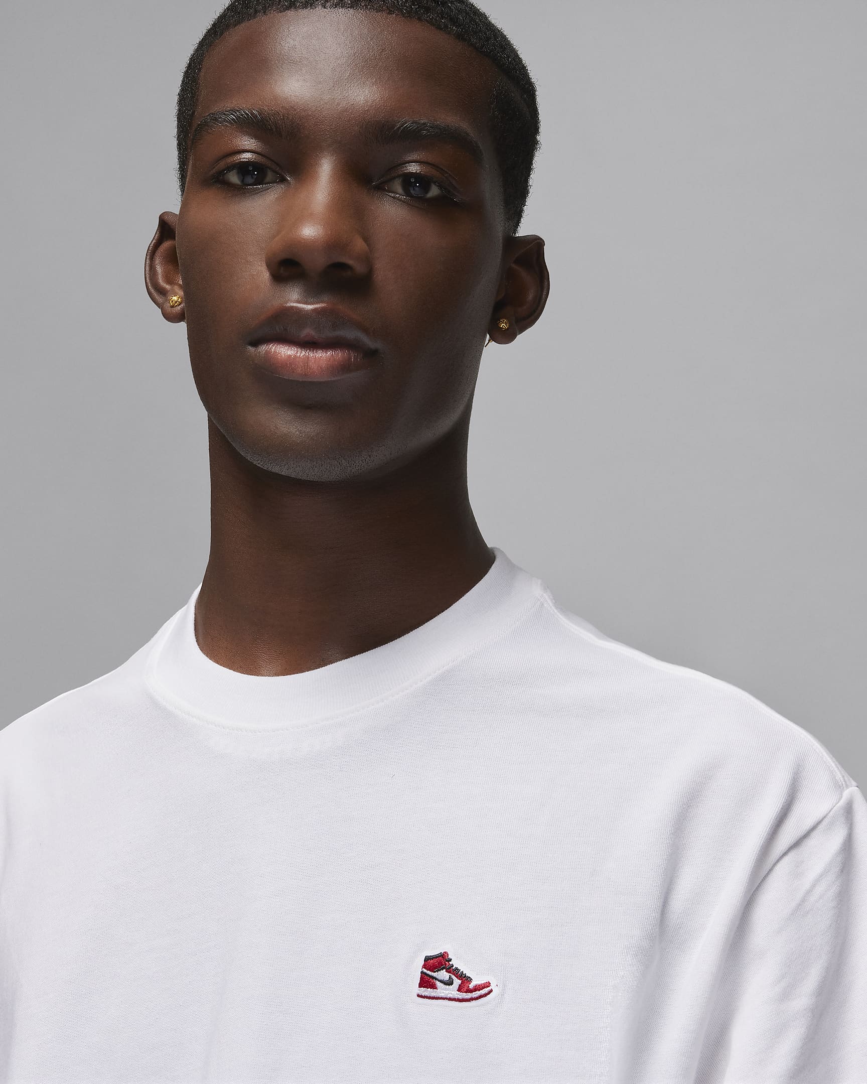 Мъжка Тениска NIKE M J BRAND SNKR PTCH SS CREW - Ballistic-sport