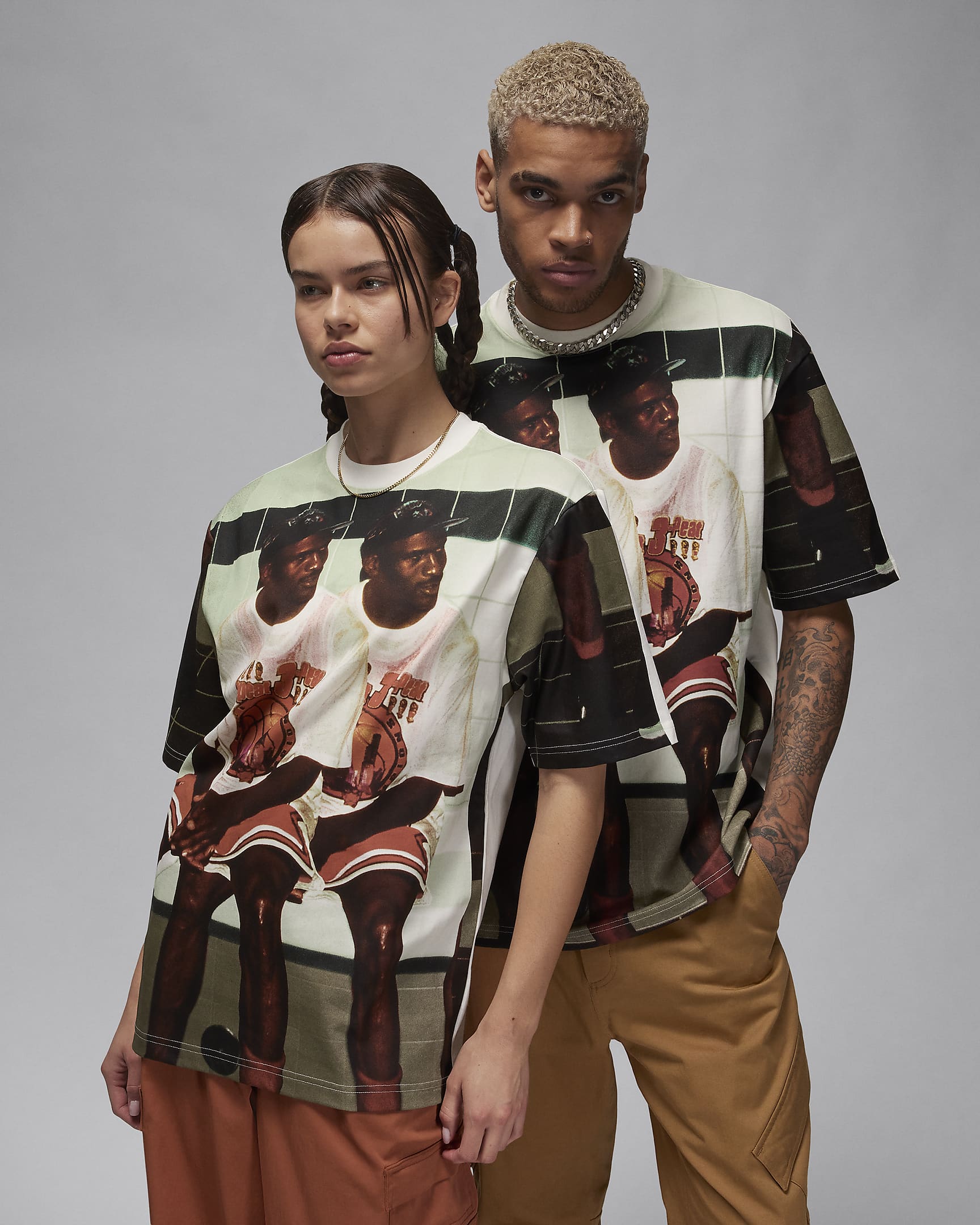 Image of Мъжка Тениска NIKE M J FLT HRTG 85 NB SS CREW - Ballistic-sport