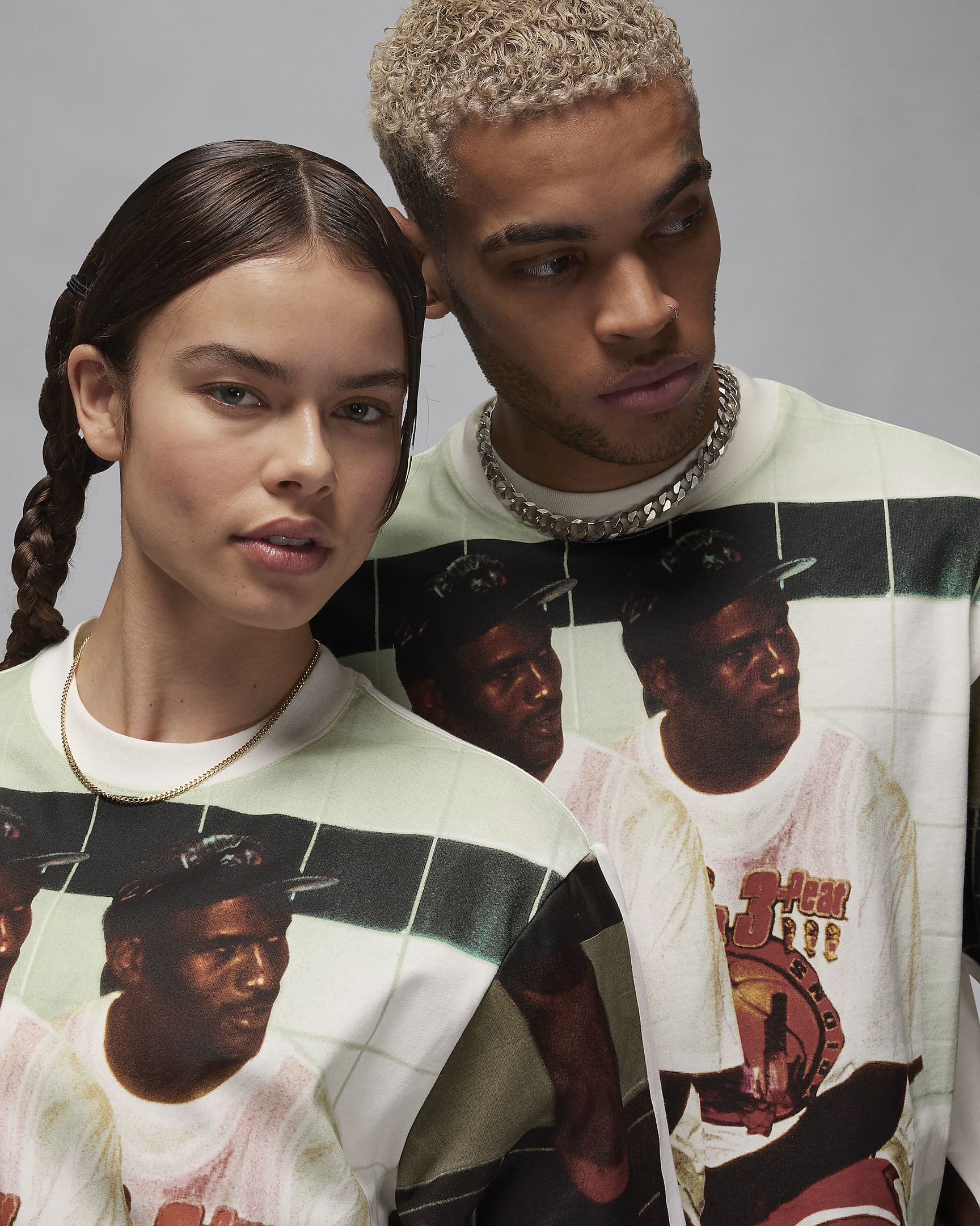 Image of Мъжка Тениска NIKE M J FLT HRTG 85 NB SS CREW - Ballistic-sport