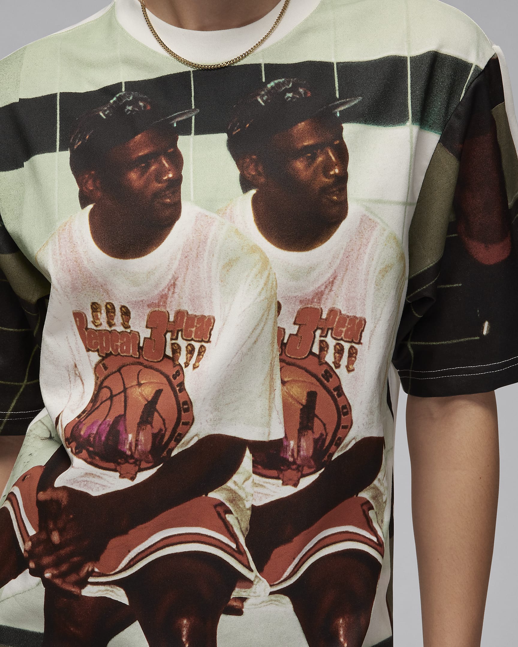 Image of Мъжка Тениска NIKE M J FLT HRTG 85 NB SS CREW - Ballistic-sport