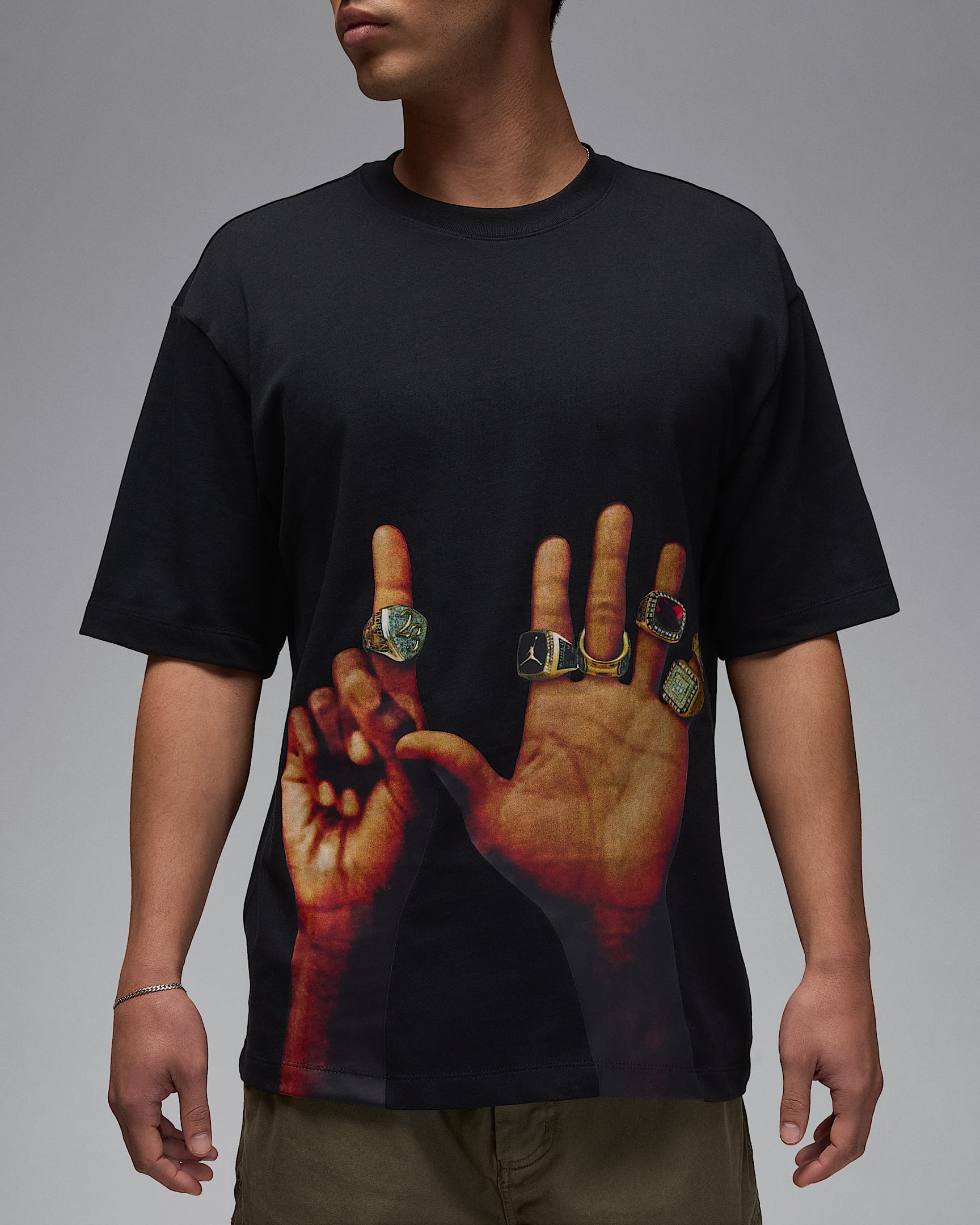 Image of Мъжка Тениска NIKE M J FLT MVP RNGS 85 SS CREW - Ballistic-sport