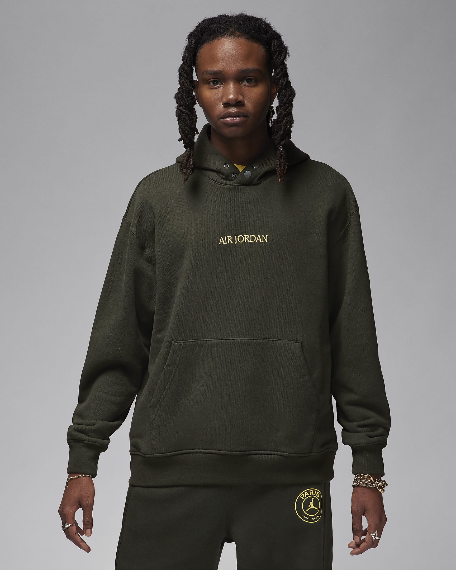 Image of Мъжки Суитшърт NIKE M J PSG WM FLC PO - Ballistic-sport