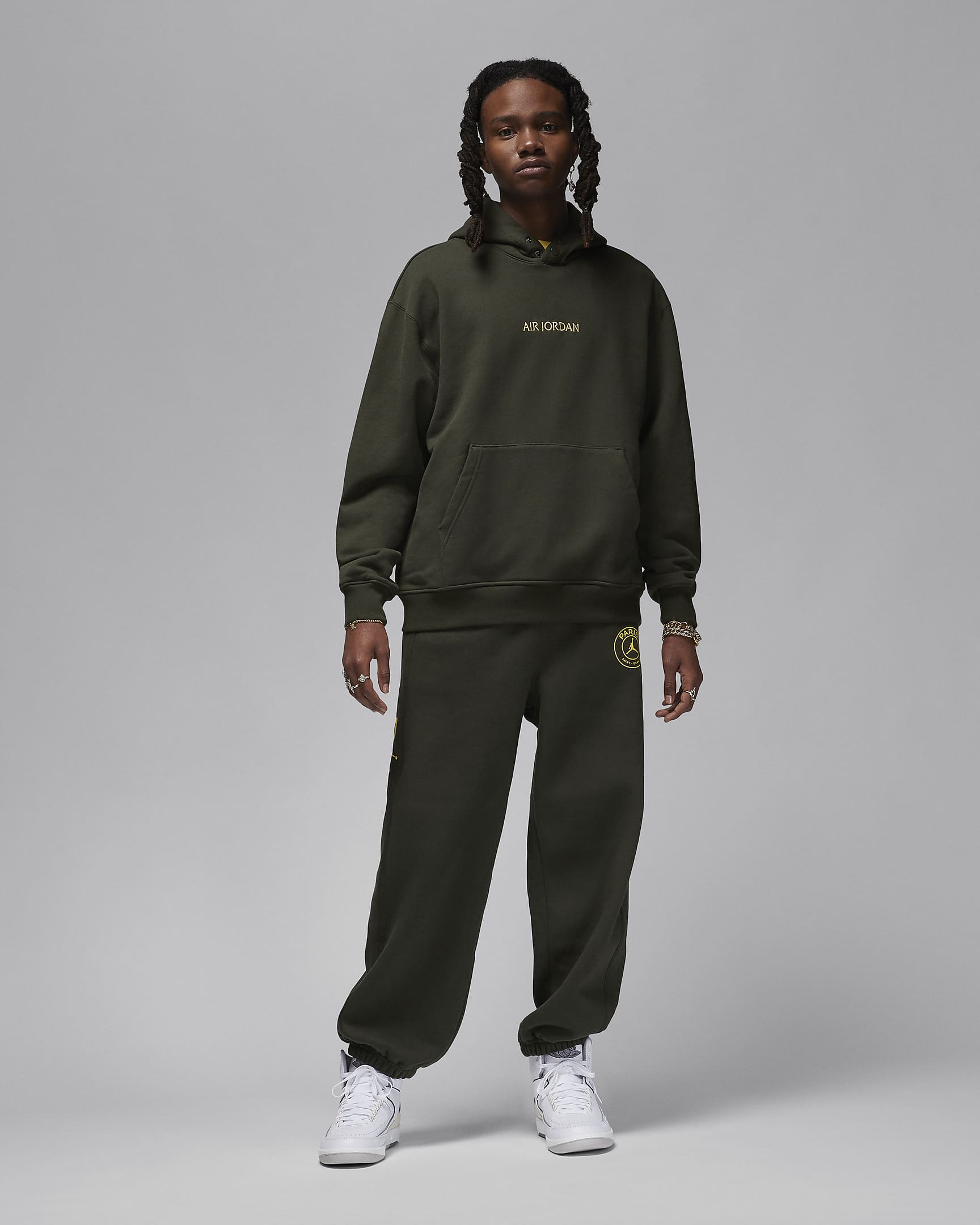 Image of Мъжки Суитшърт NIKE M J PSG WM FLC PO - Ballistic-sport