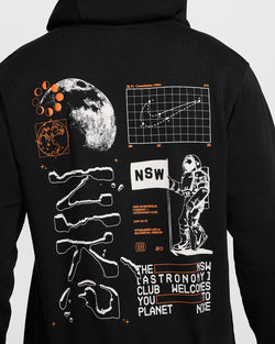 Image of Мъжки Суитшърт NIKE M NK CLUB FT PO HDY MOON GFX - Ballistic-sport