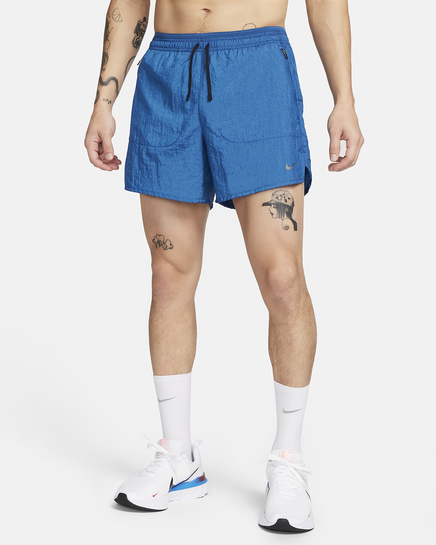 Мъжки Къс панталон NIKE M NK DF RUN DIV STRIDE 5BF SHO - Ballistic-sport