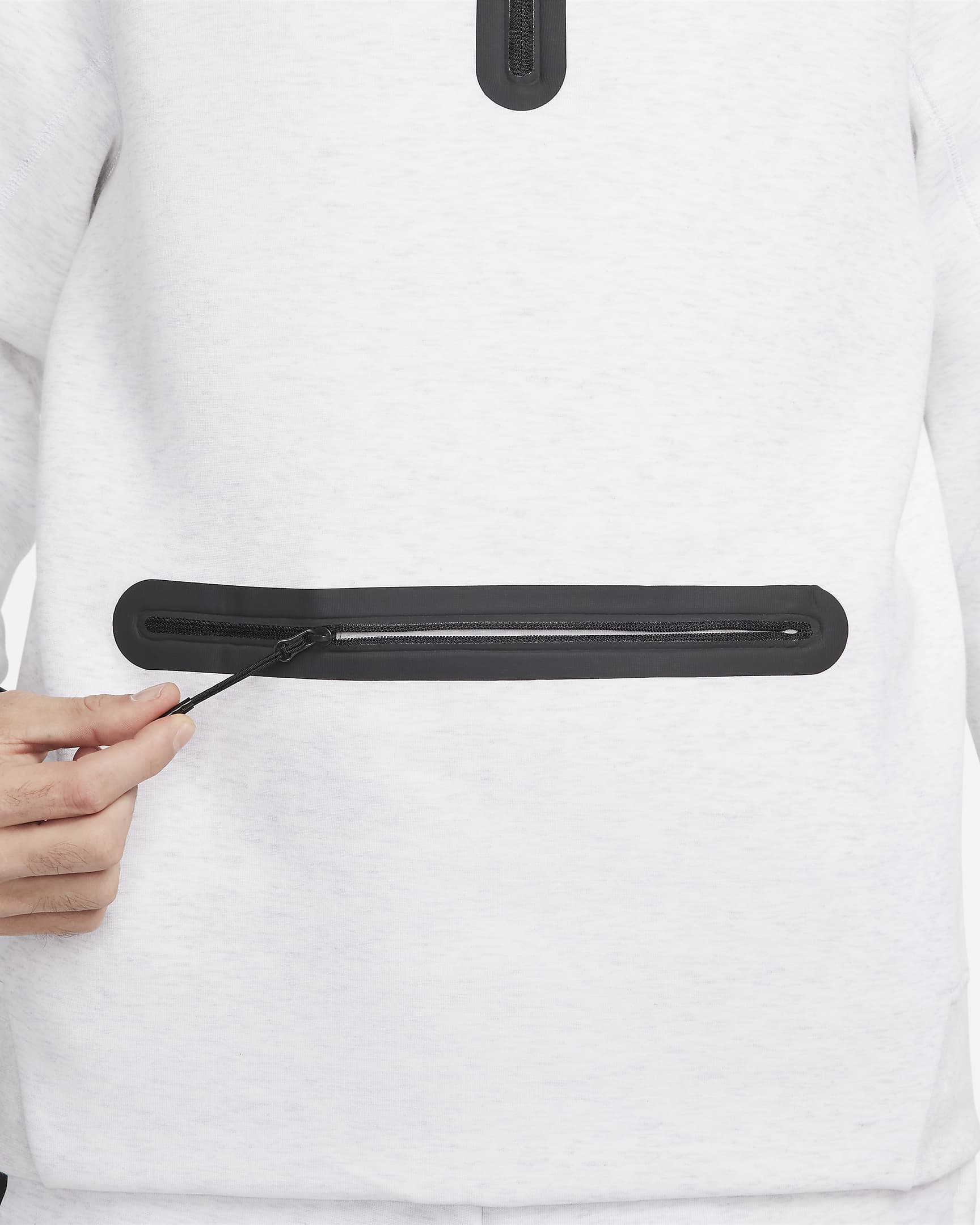 Image of Мъжки Суитшърт NIKE M NK TCH FLC HZ TOP - Ballistic-sport