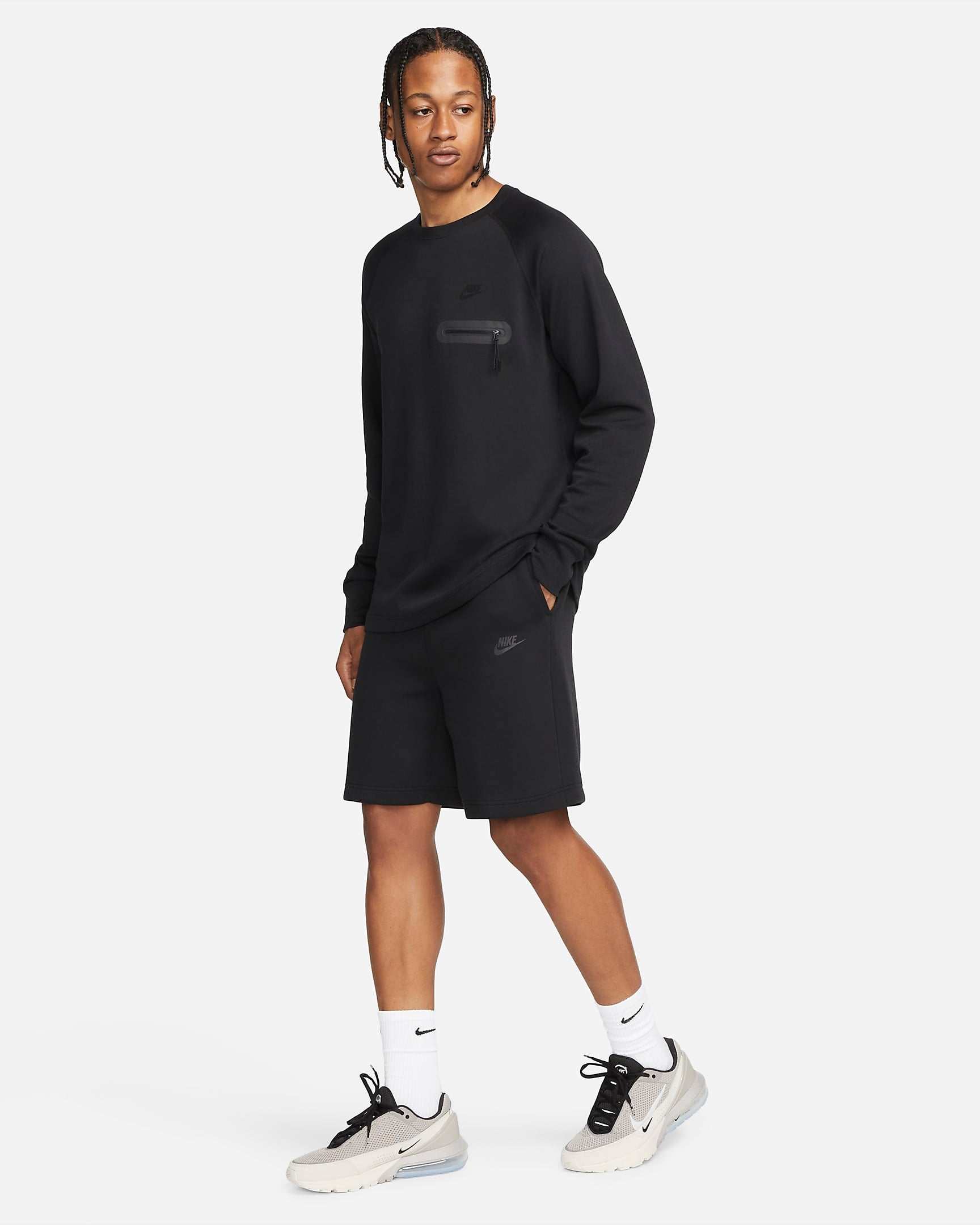 Image of Мъжки Къс панталон NIKE M NK TCH FLC SHORT - Ballistic-sport
