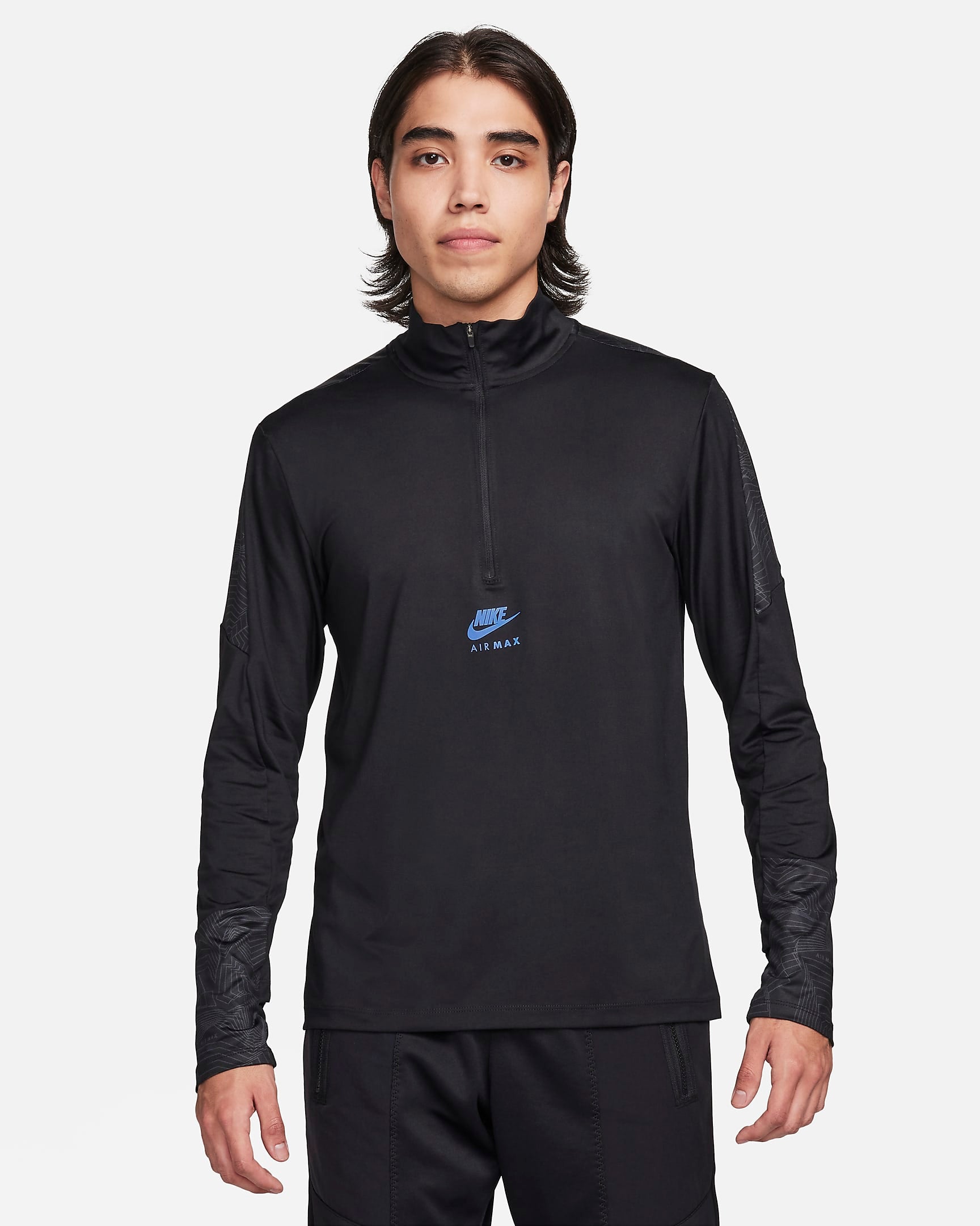 Мъжка Блуза NIKE M NSW AIR MAX TC PK DF LS AOP - Ballistic-sport