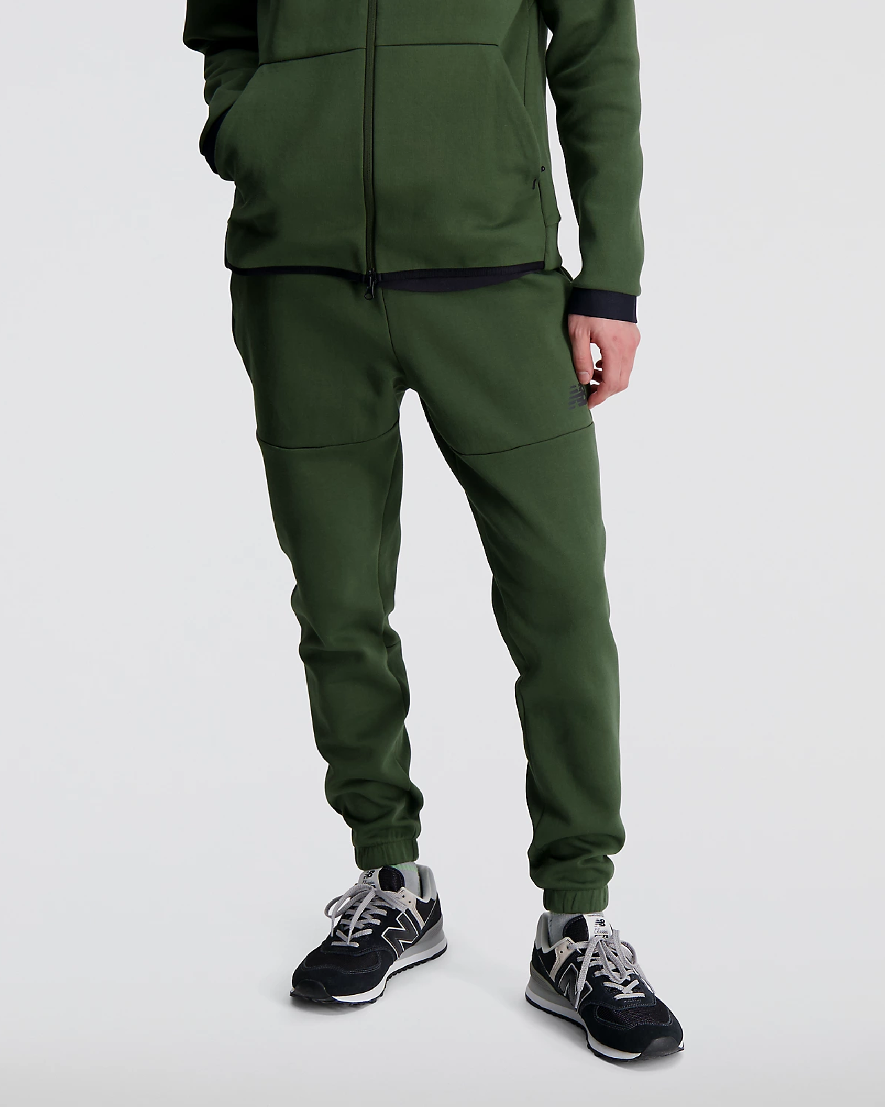 Image of Мъжки Панталон NEW BALANCE PANTS R.W.TECH FLEECE PANT