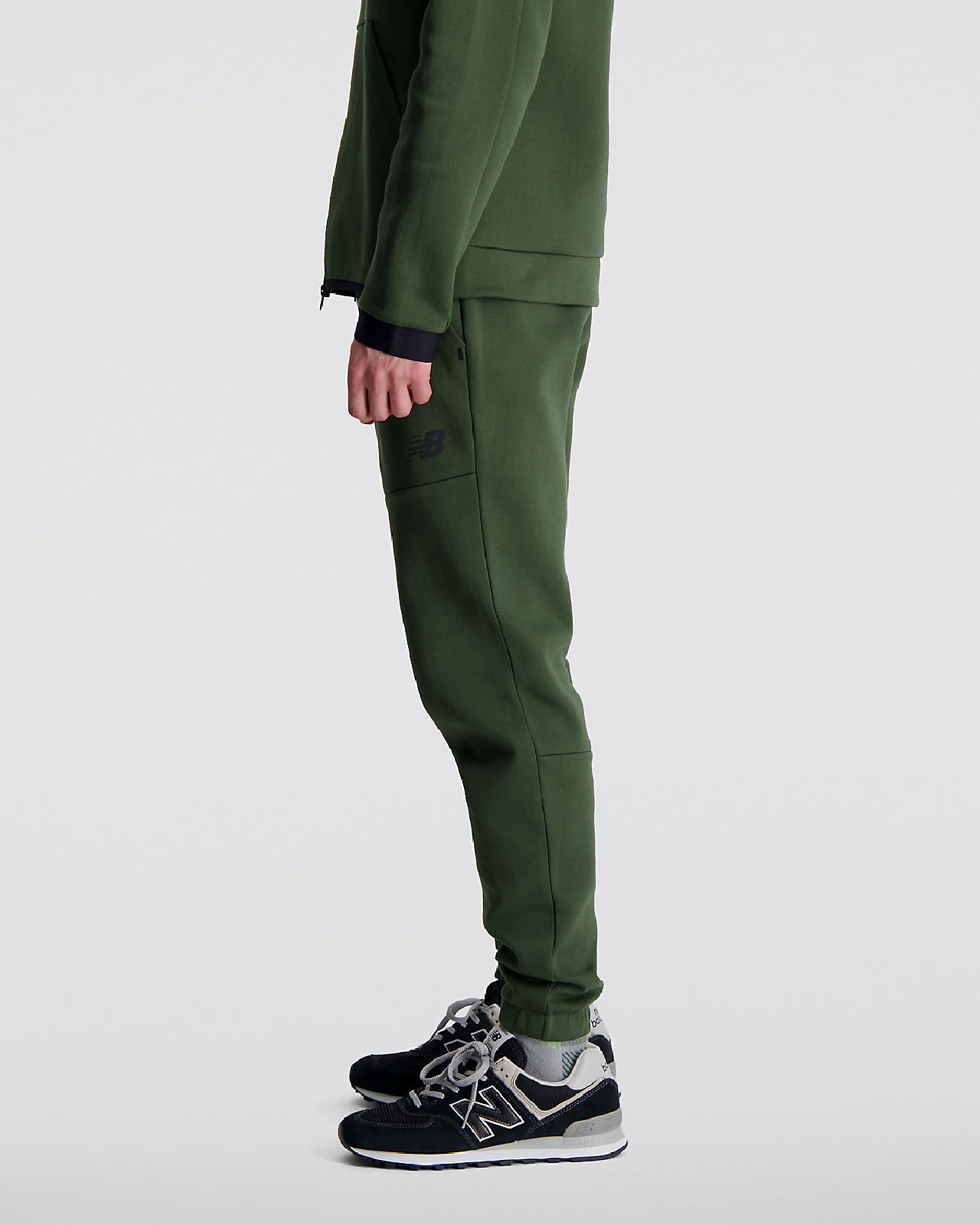 Image of Мъжки Панталон NEW BALANCE PANTS R.W.TECH FLEECE PANT