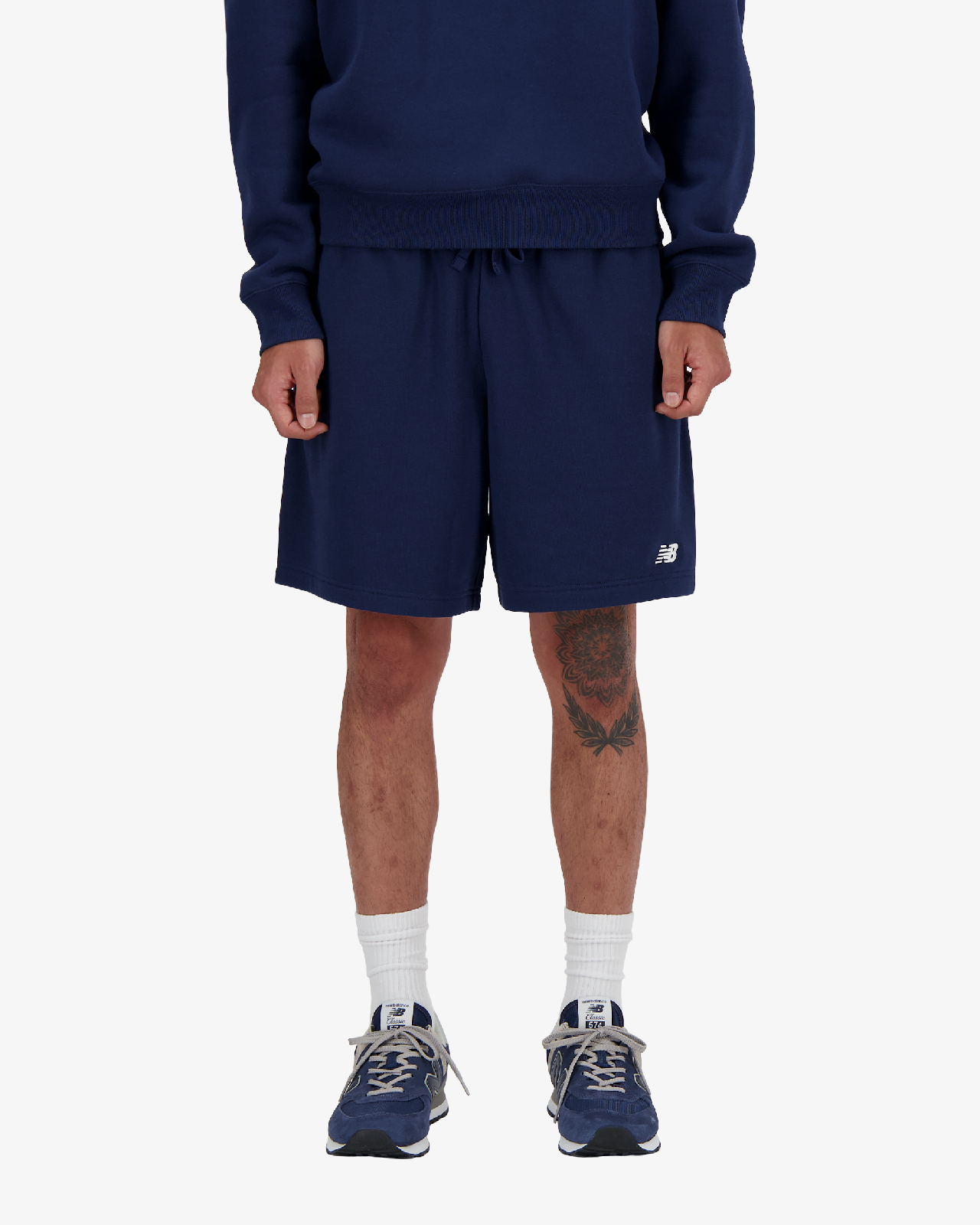 Image of Мъжки Къс панталон NEW BALANCE SHORT NEW BALANCE FRENCH TERRY SHORT 7 INCH