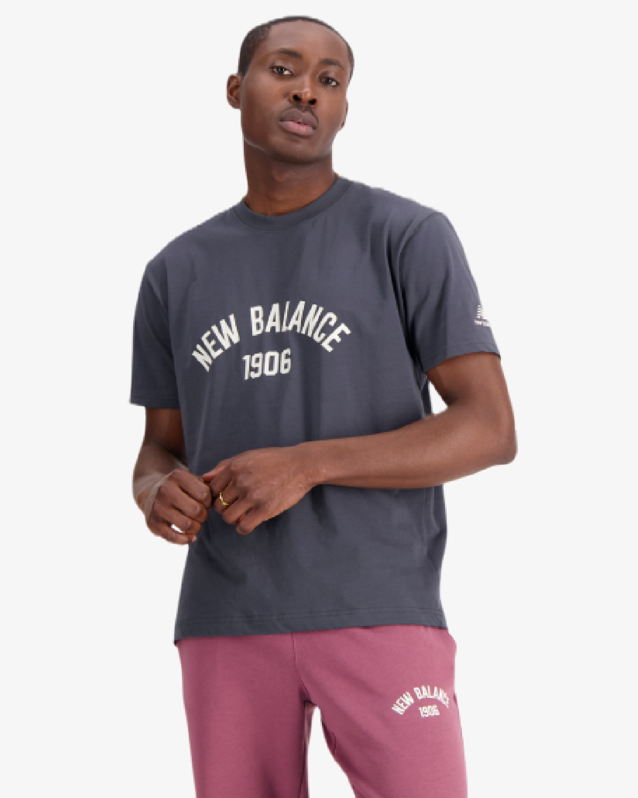 Image of Мъжка Тениска NEW BALANCE SHIRT ESSENTIALS VARSITY T-SHIRT - Ballistic-sport