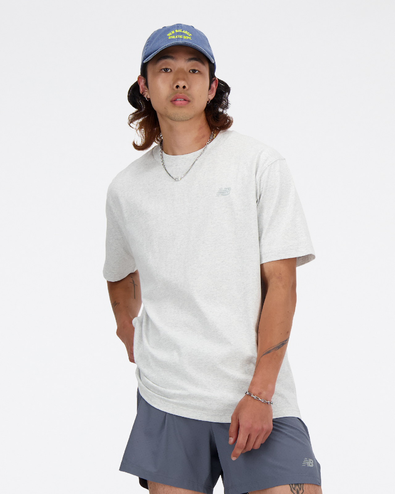 Image of Мъжка Тениска NEW BALANCE SHIRT  NB ATHLETICS COTTON  T-SHIRT
