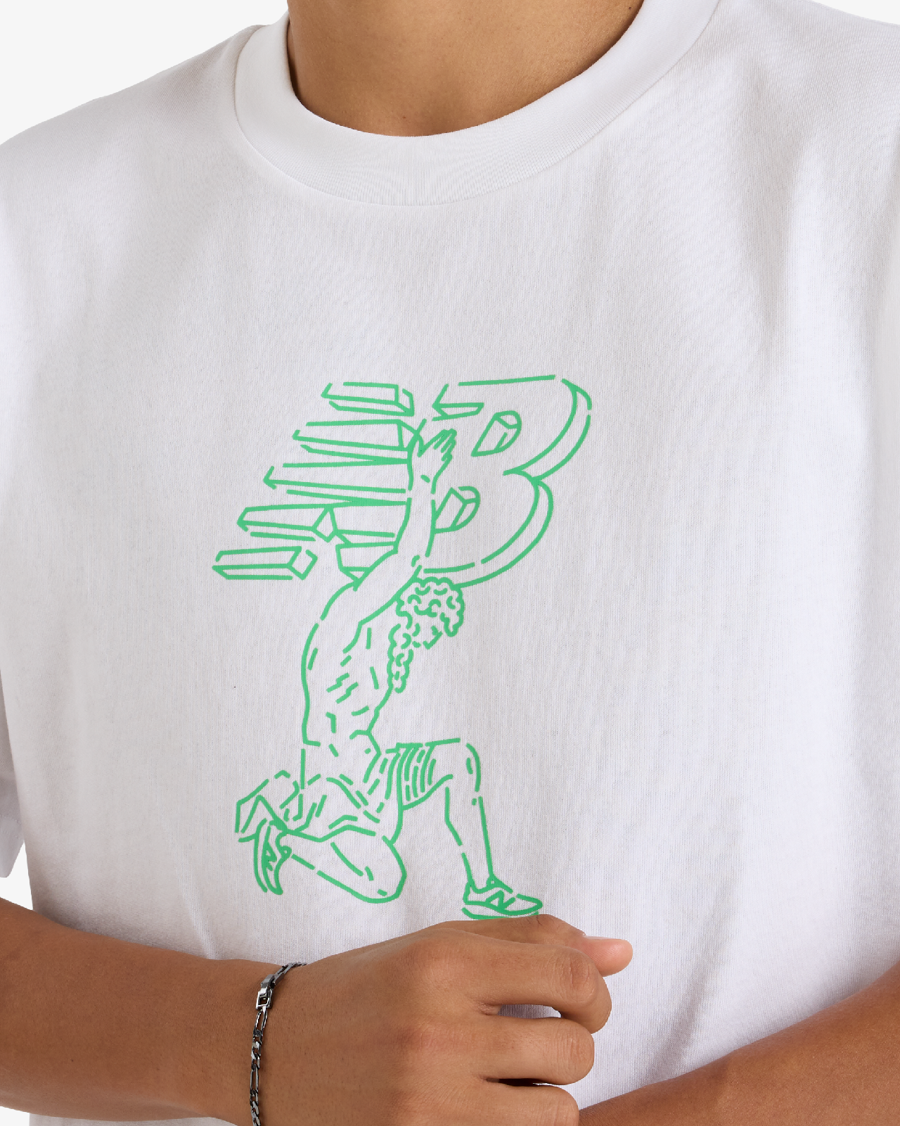 Image of Мъжкa Тениска NEW BALANCE SHIRT NEW BALANCE X DEBUT STATUE T-SHIRT