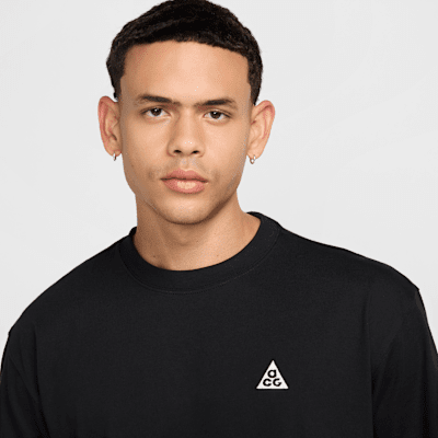 Мъжка Тениска NIKE M ACG DF TEE M90 LBR+HBR TRI в черен цвят