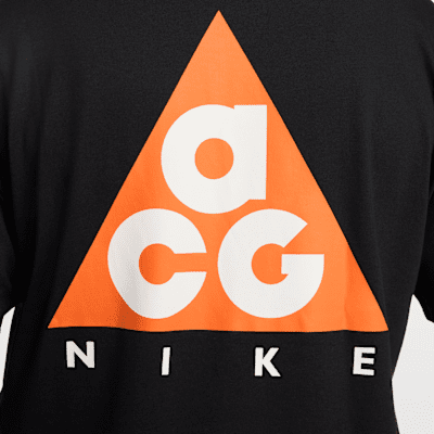 Мъжка Тениска NIKE M ACG DF TEE M90 LBR+HBR TRI в черен цвят