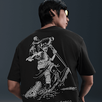 Мъжка Тениска NIKE M ACG DF TEE OC GUIDE, Балистик, черен цвят