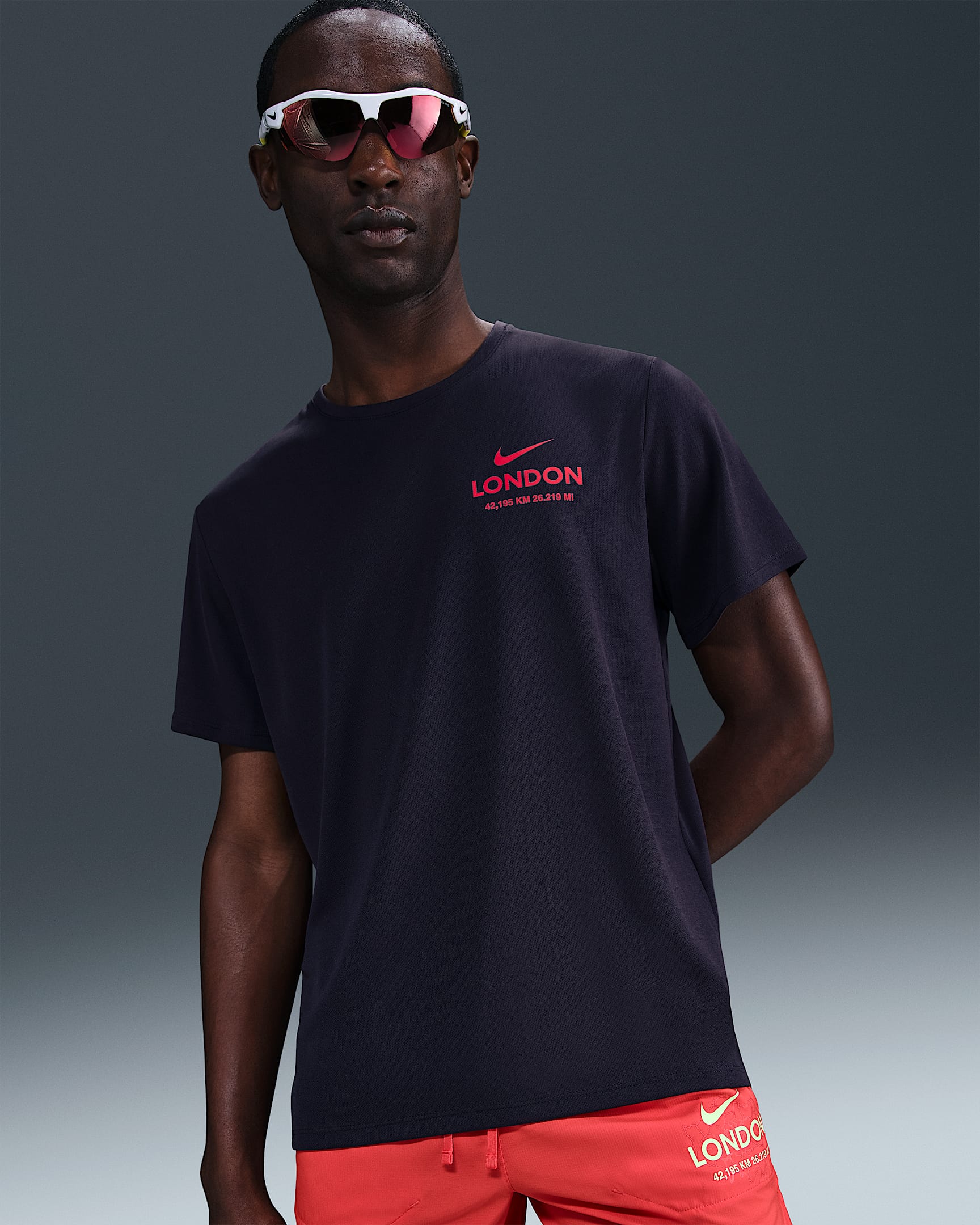 Мъжка Тениска NIKE M CITY MRTH MILER TEE