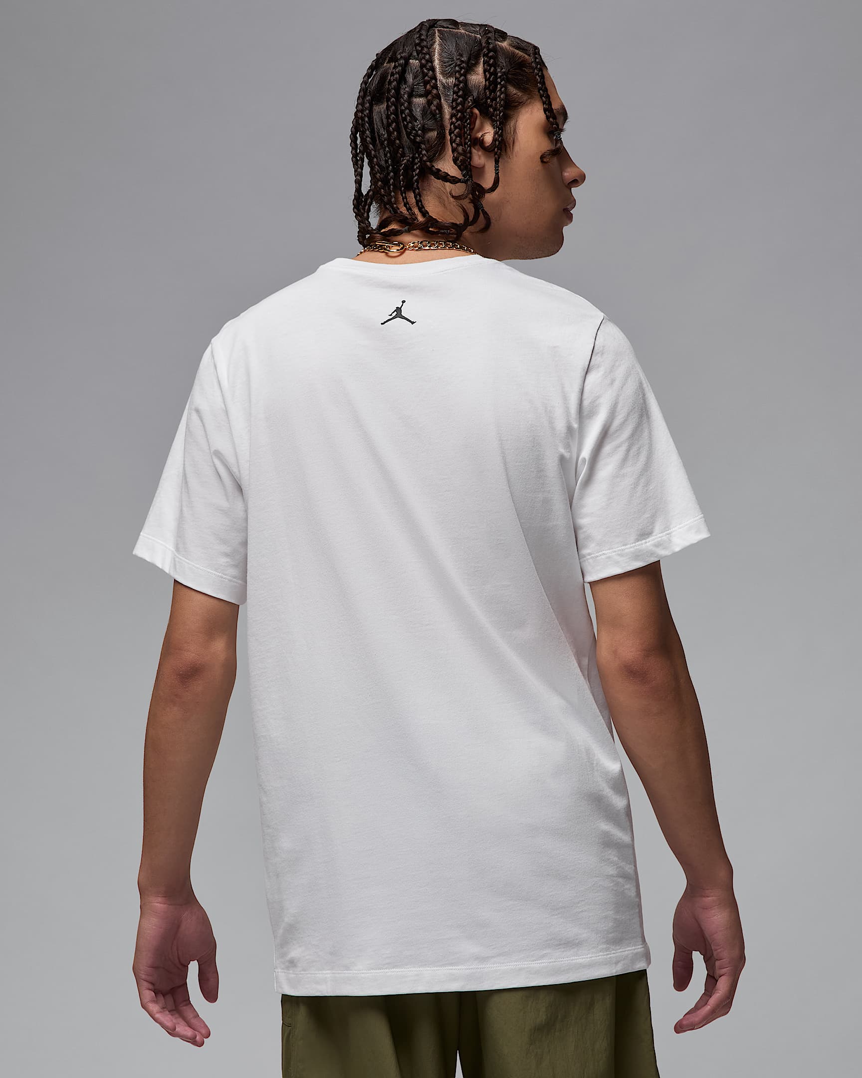 Image of Men's T-shirt NIKE MJ BRAND PHOTO SS CREW