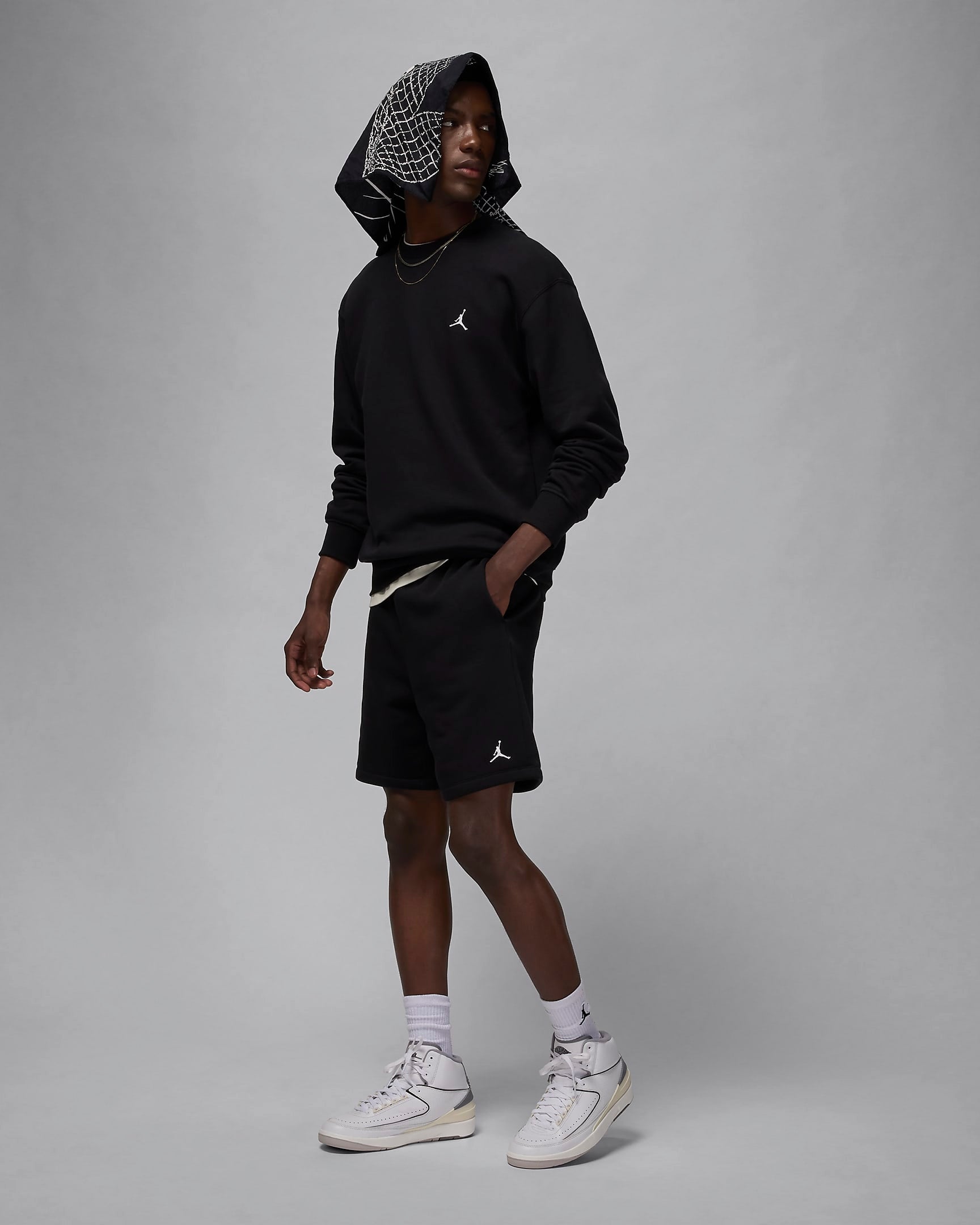 Image of Мъжки Къс панталон NIKE M J BRK FLC SHORT