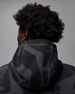 Image of Мъжки Суитшърт NIKE M J DF SPRT HOOP AOP FZ - Ballistic-sport