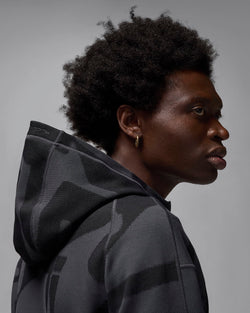 Image of Мъжки Суитшърт NIKE M J DF SPRT HOOP AOP FZ - Ballistic-sport
