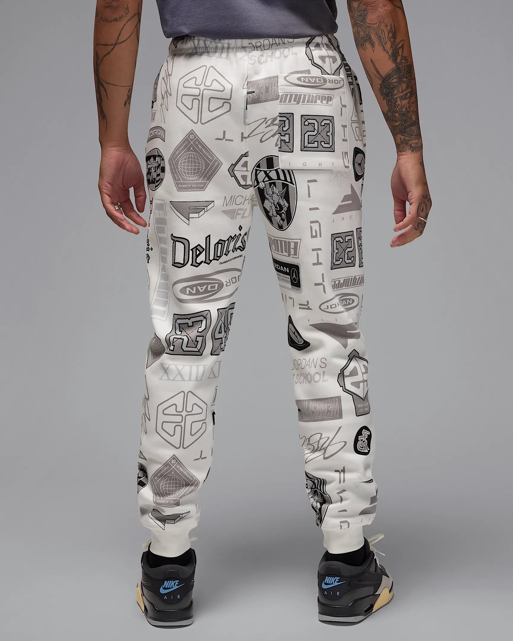 Image of Мъжки Панталон NIKE M J ESS AOP FLC PANT - Ballistic-sport 
