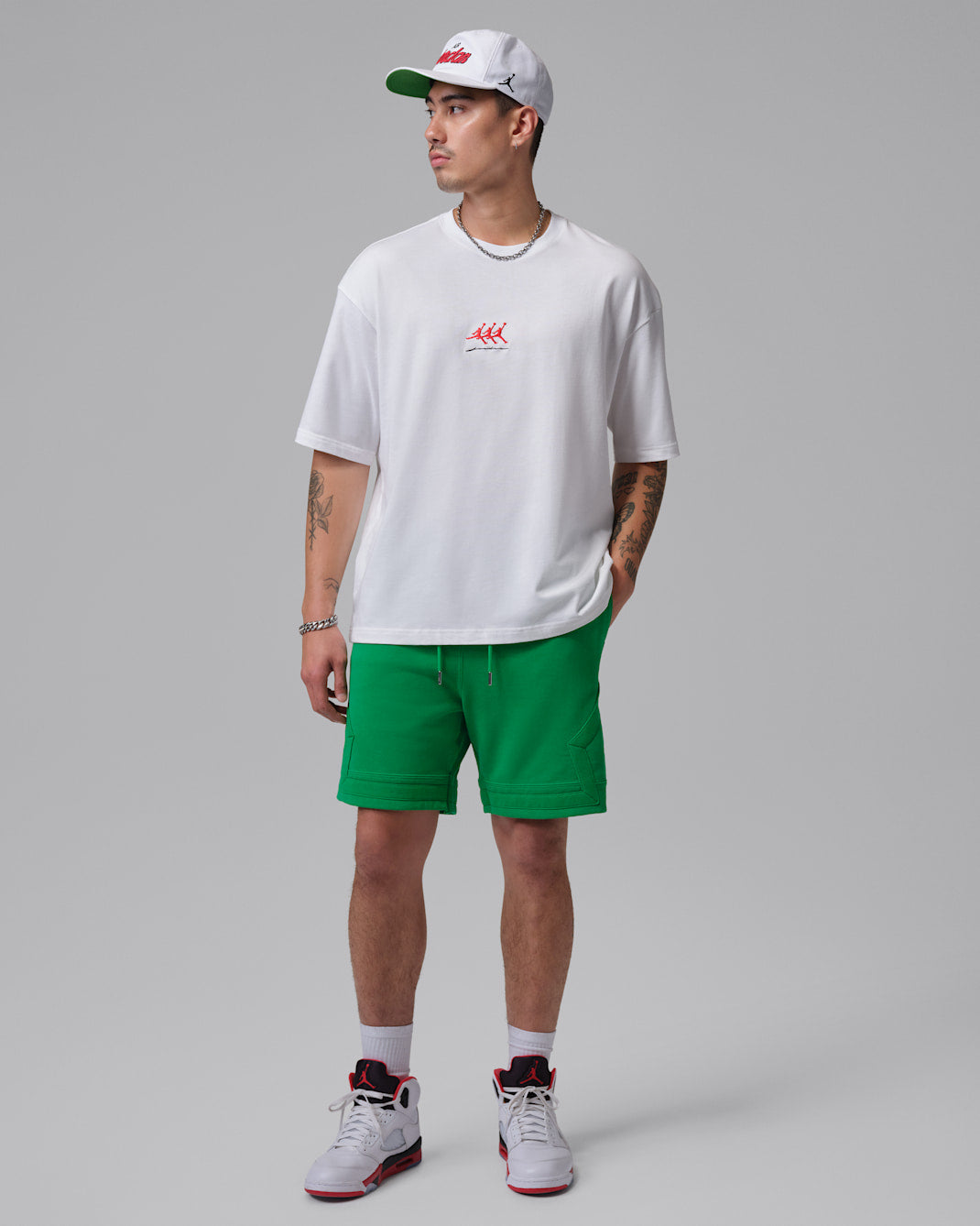 Image of Мъжки Къс панталон NIKE M J FLIGHT FLC DMND SHORT