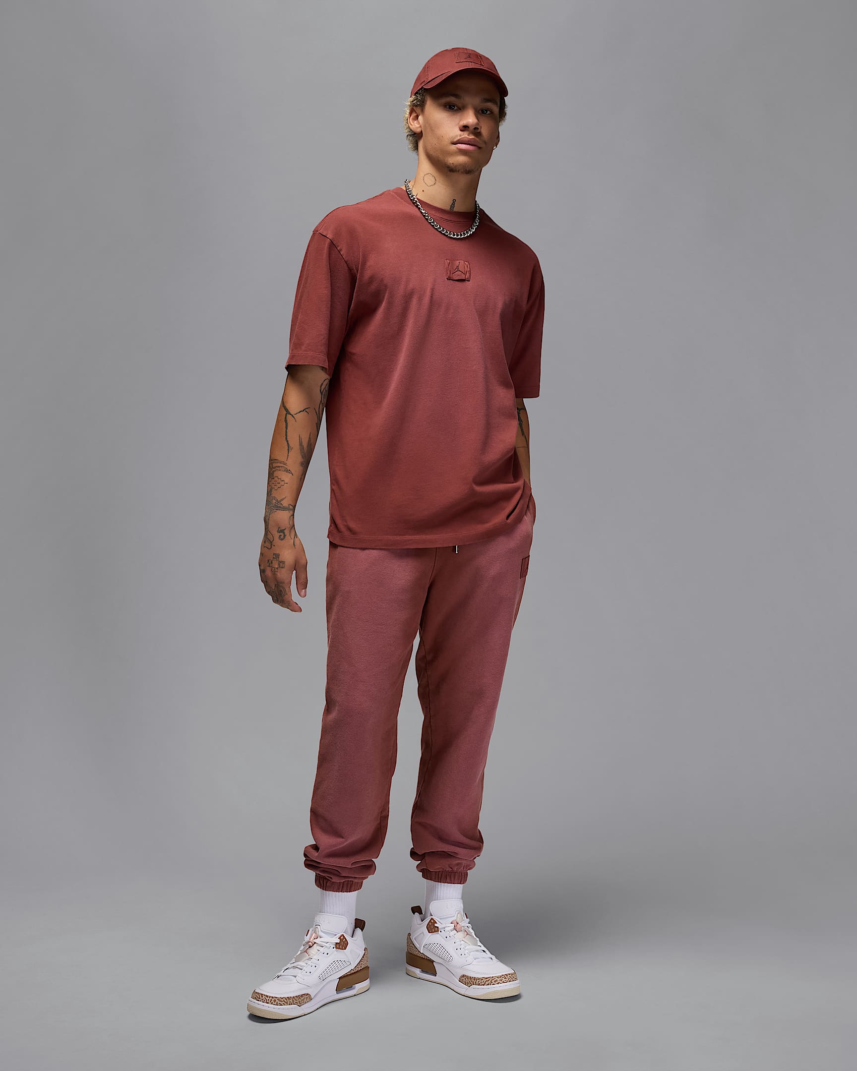 Мъжка Тениска NIKE M J FLT ESS WSH 85 SS CRW