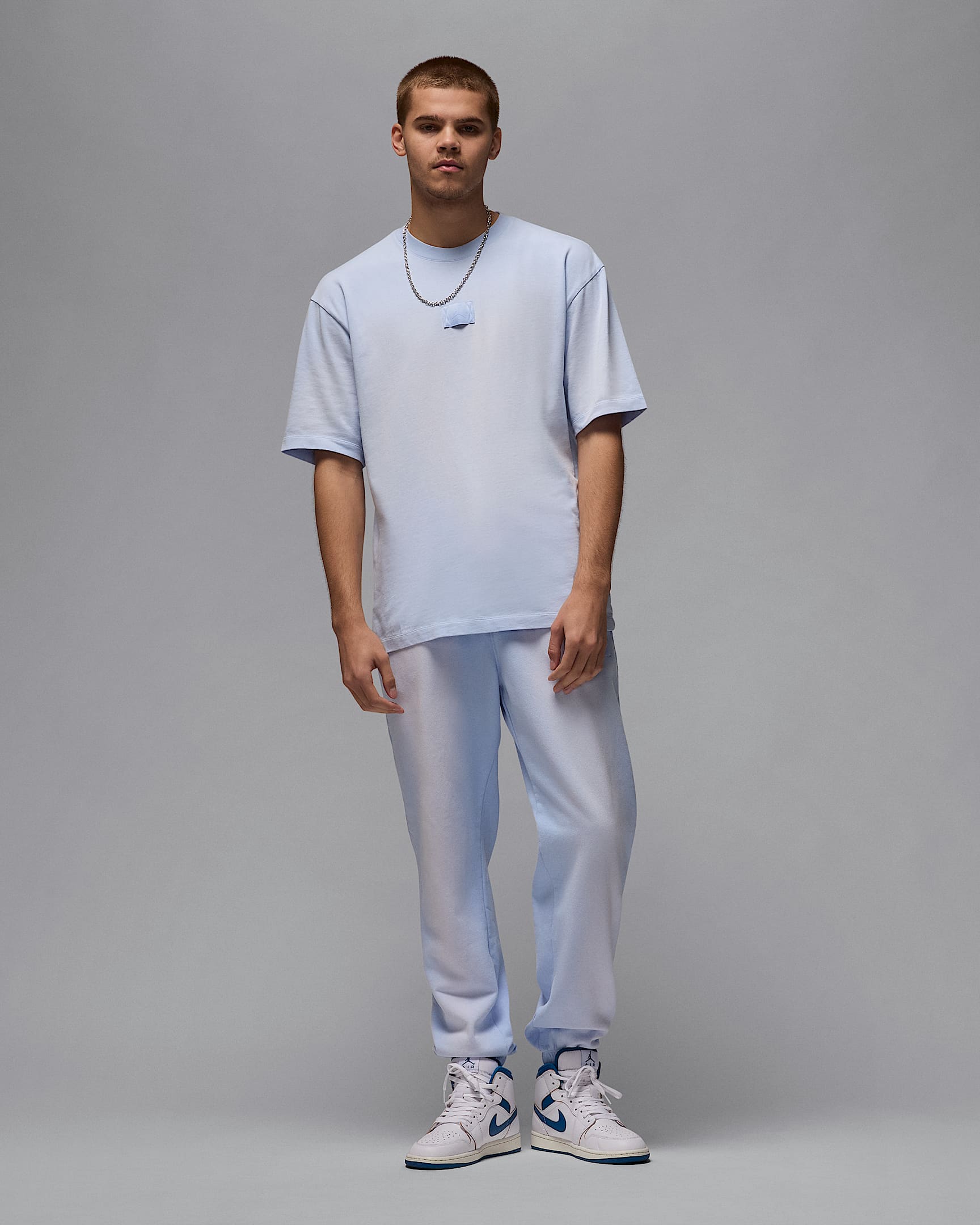 Мъжка Тениска NIKE M J FLT ESS WSH 85 SS CRW