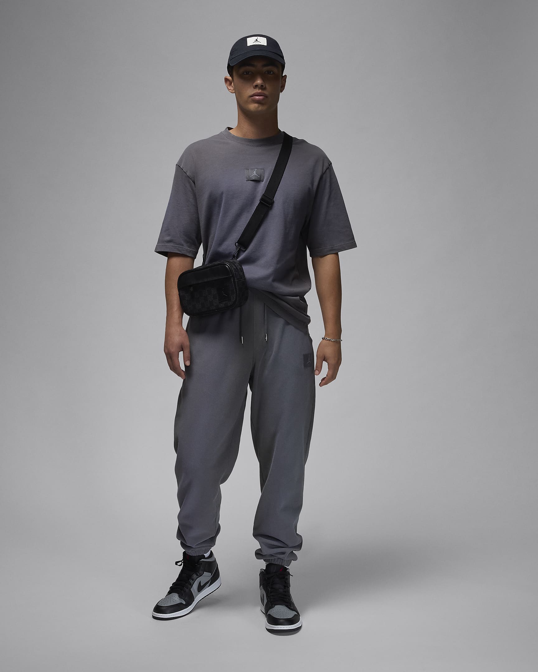 Мъжка Тениска NIKE M J FLT ESS WSH 85 SS CRW