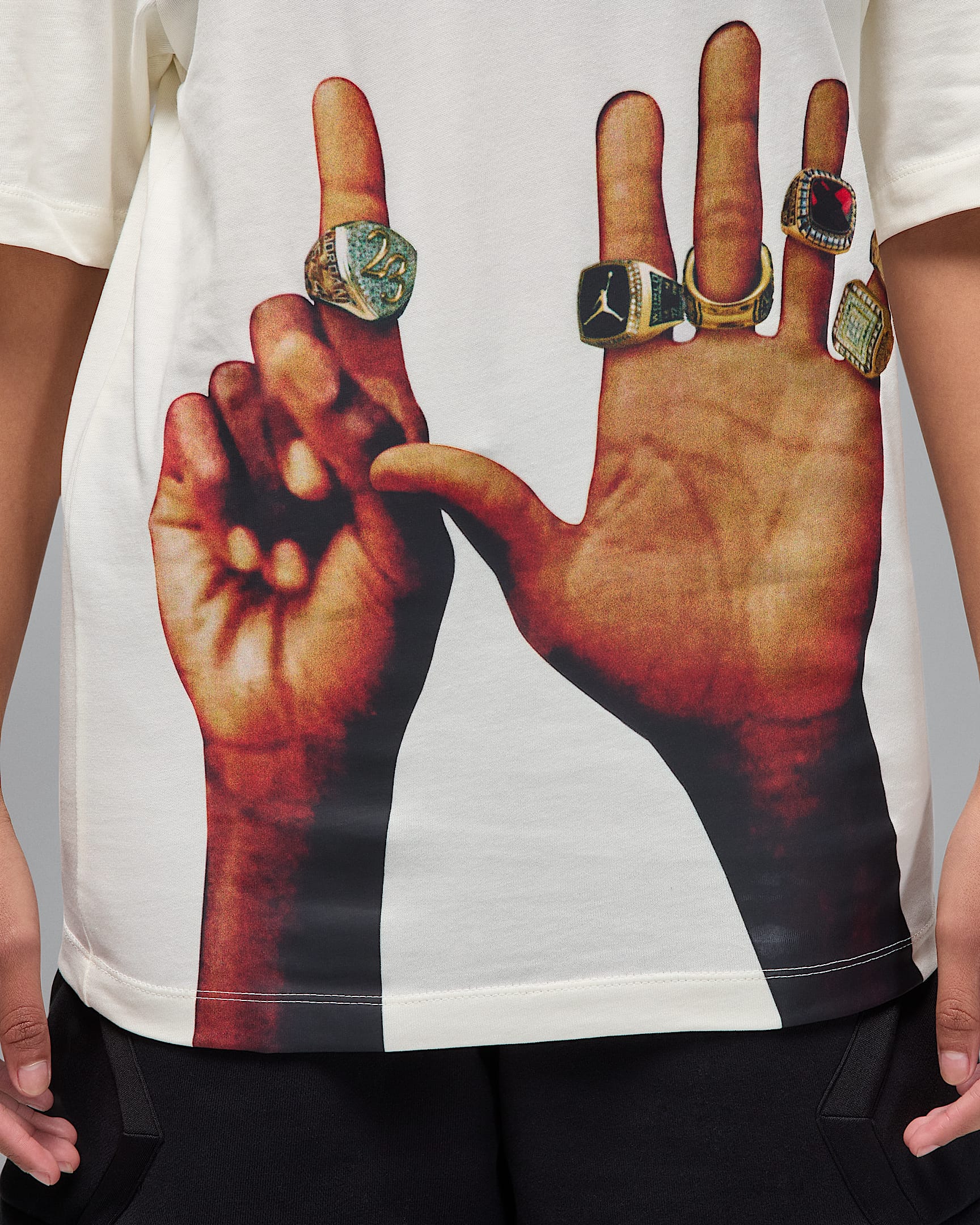 Image of Мъжка Тениска NIKE M J FLT MVP RNGS 85 SS CREW - Ballistic-sport