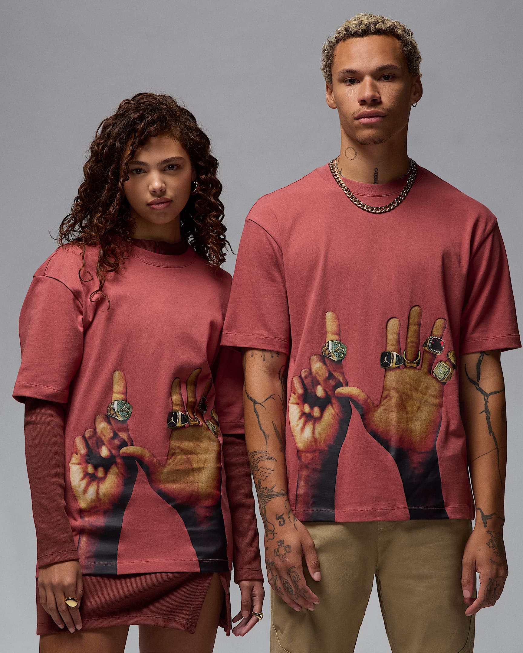 Image of Мъжка Тениска NIKE M J FLT MVP RNGS 85 SS CREW