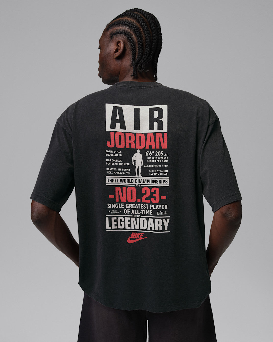 Image of Мъжка Тениска NIKE M J FLT REIS LGND SS CREW IF3116-010- Ballistic sport, Балистик