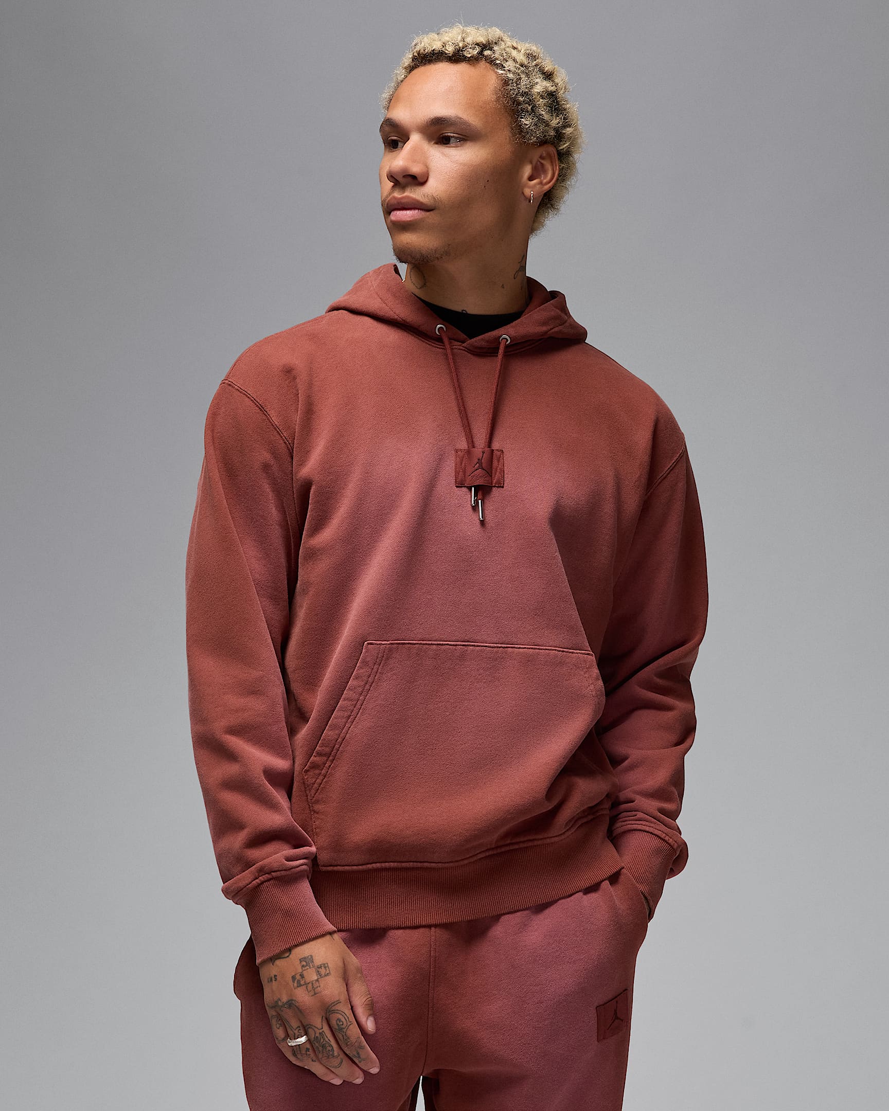 Image of Мъжки Суитшърт NIKE M J FLIGHT WASH FLC PO - Ballistic-sport