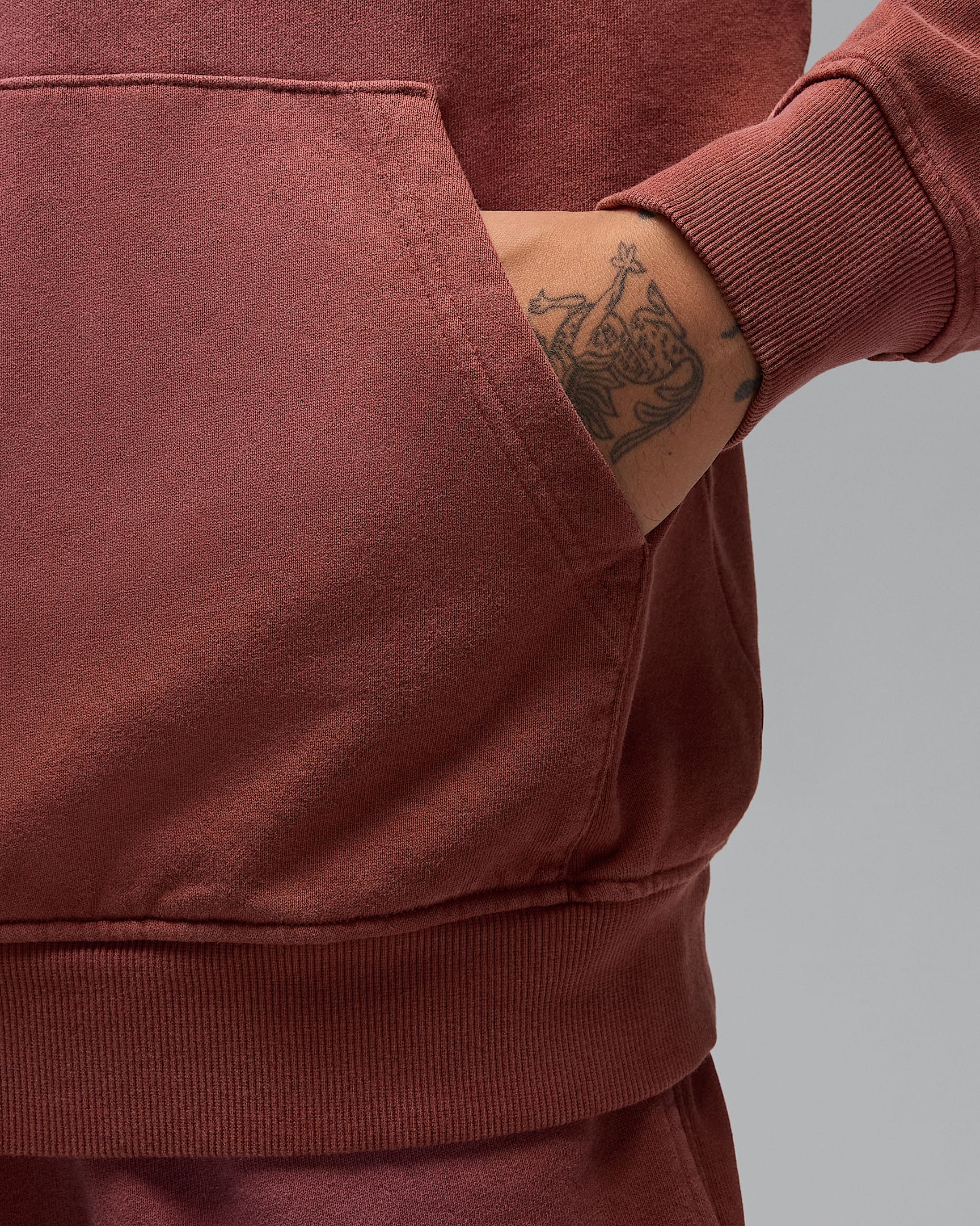 Image of Мъжки Суитшърт NIKE M J FLIGHT WASH FLC PO - Ballistic-sport