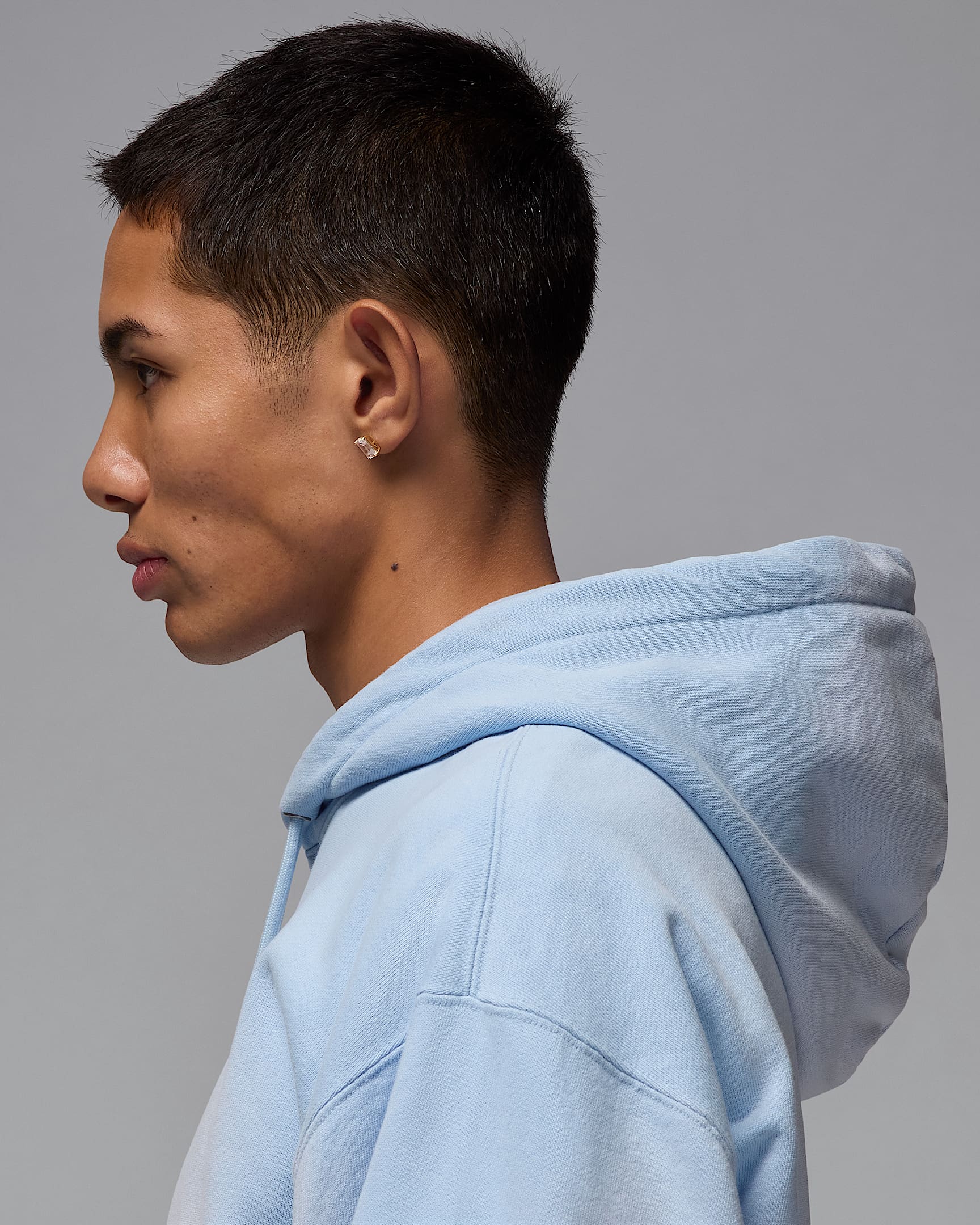 Мъжки Суитшърт NIKE M J FLT WASH FLC PO