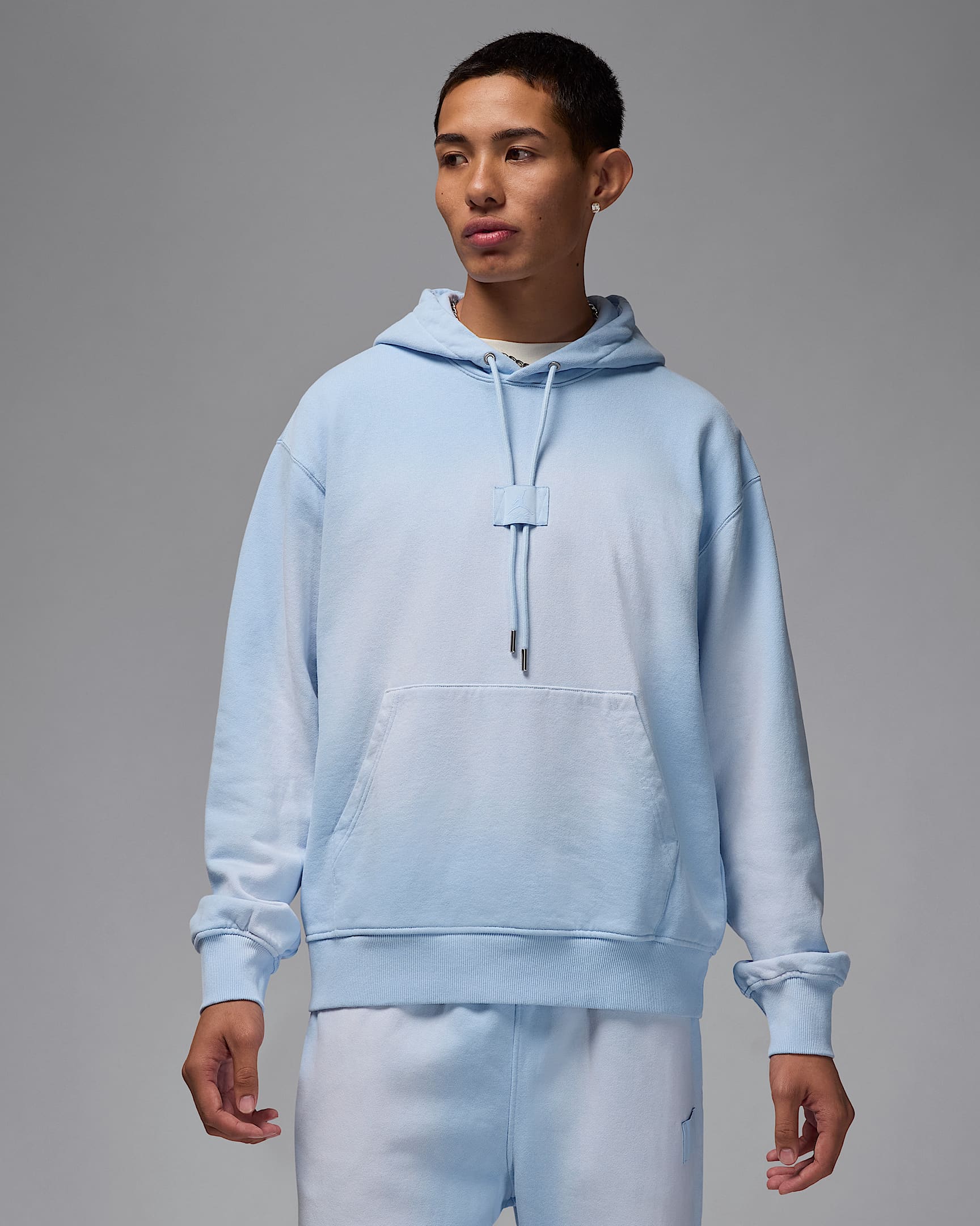 Мъжки Суитшърт NIKE M J FLT WASH FLC PO