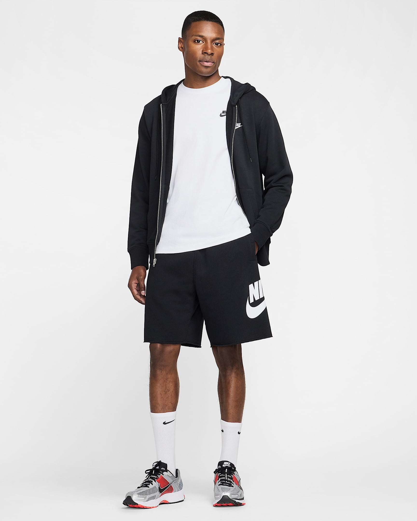 Image of Мъжки Къс панталон NIKE M NK CLUB ALUMNI FT SHORT