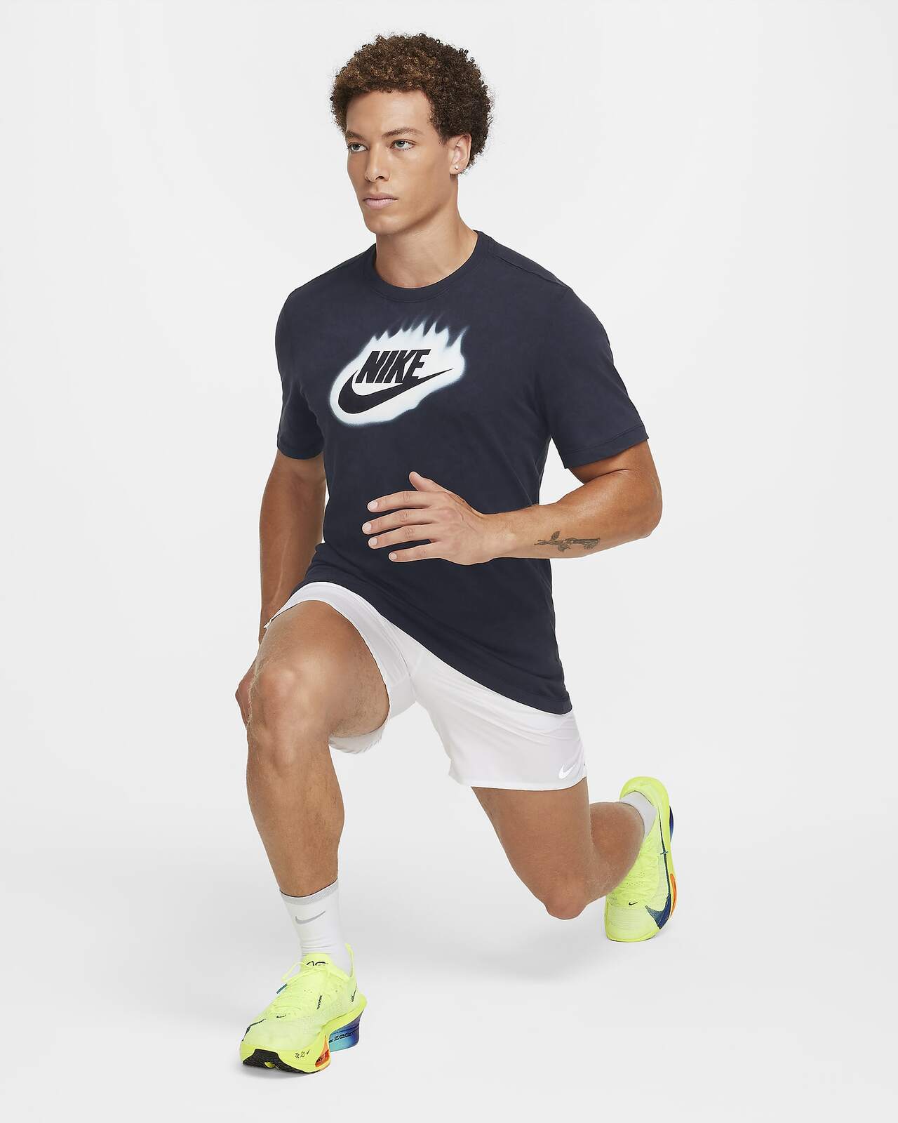 Image of Мъжки Тениска NIKE M NK DF TEE RUN DNA HO24 - Ballistic-sport