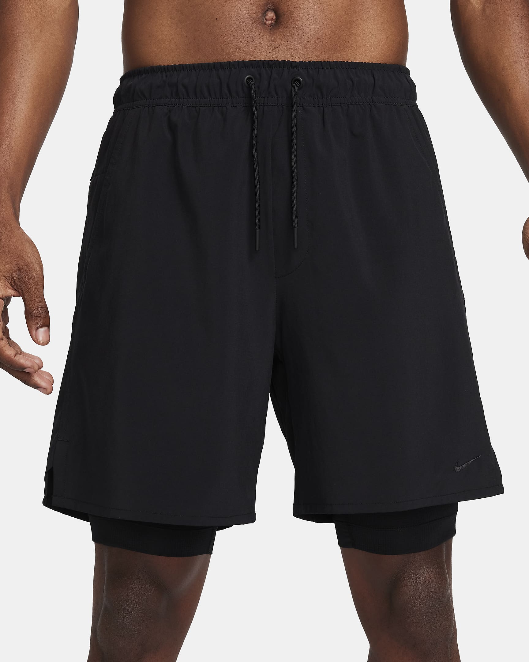 Men's Shorts NIKE M NK DF UNLIMITED WVN 7IN 2IN1