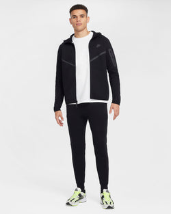 Image of Мъжки Суитшърт NIKE M NK TCH FLC WR FZ JKT - Ballistic-sport