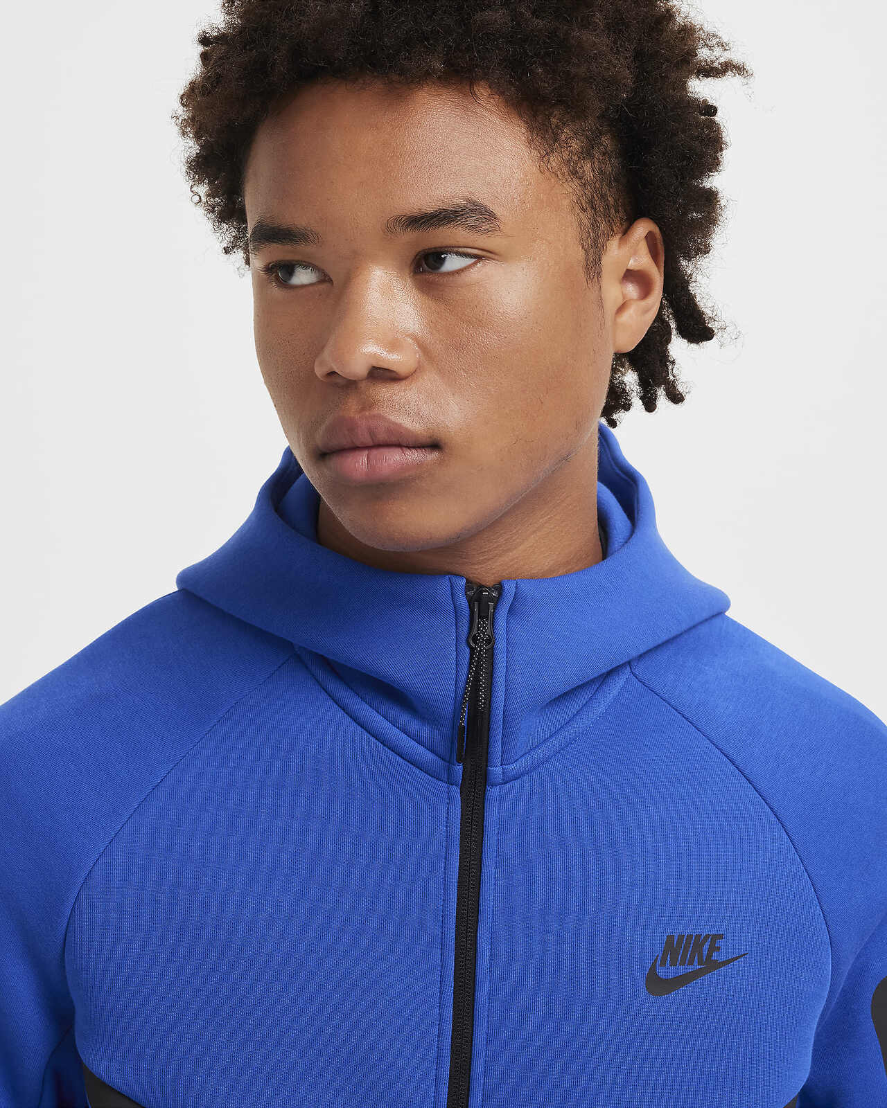 Image of Мъжки Суитшърт NIKE M NK TCH FLC WR FZ JKT - Ballistic-sport